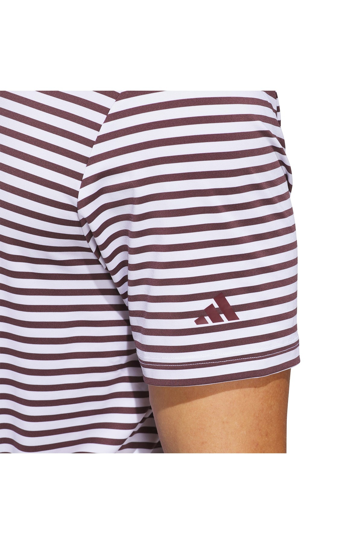 adidas Erkek  Beyaz  Polo T-Shirt ULT STRIPE POLO JF4890