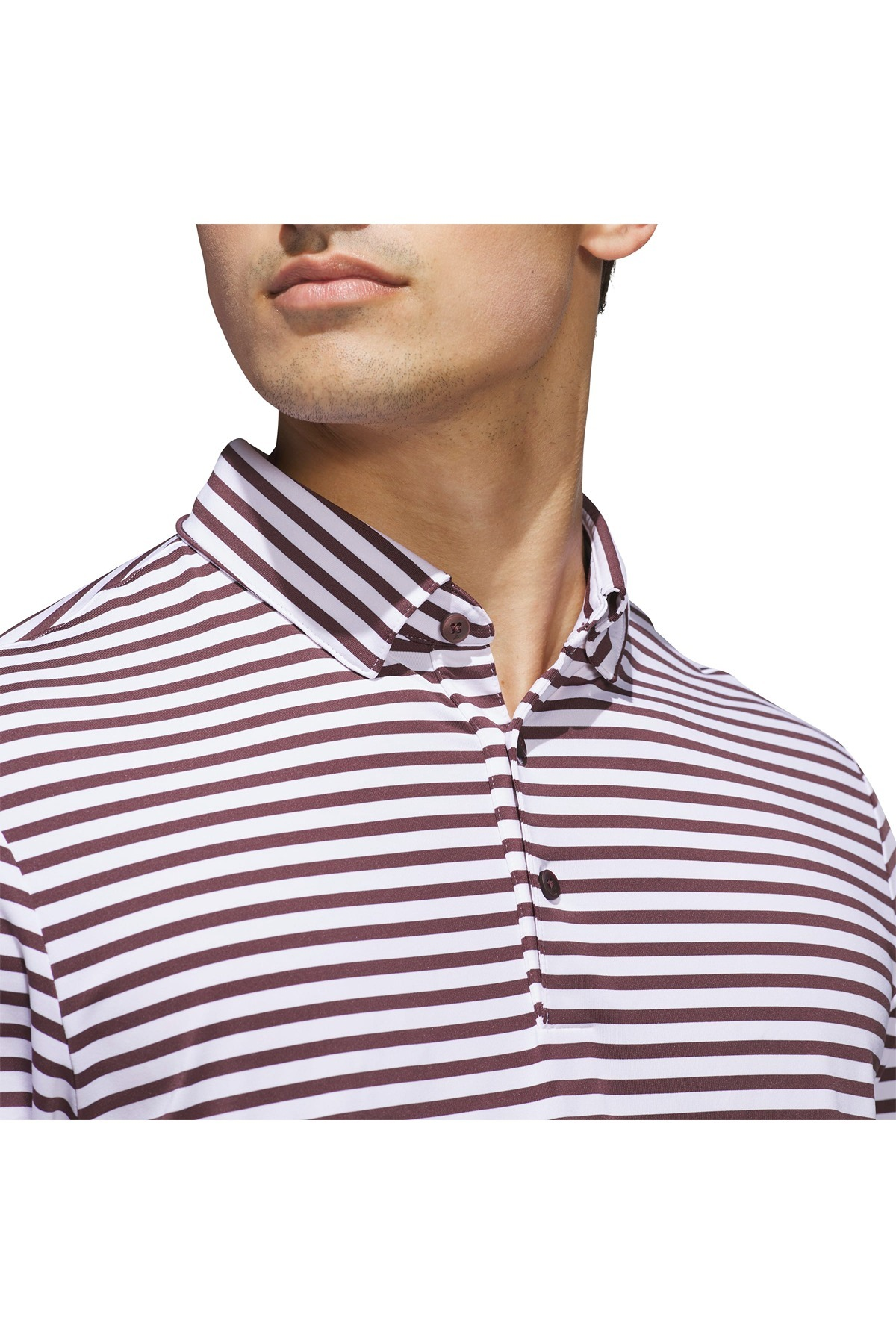 adidas Erkek  Beyaz  Polo T-Shirt ULT STRIPE POLO JF4890