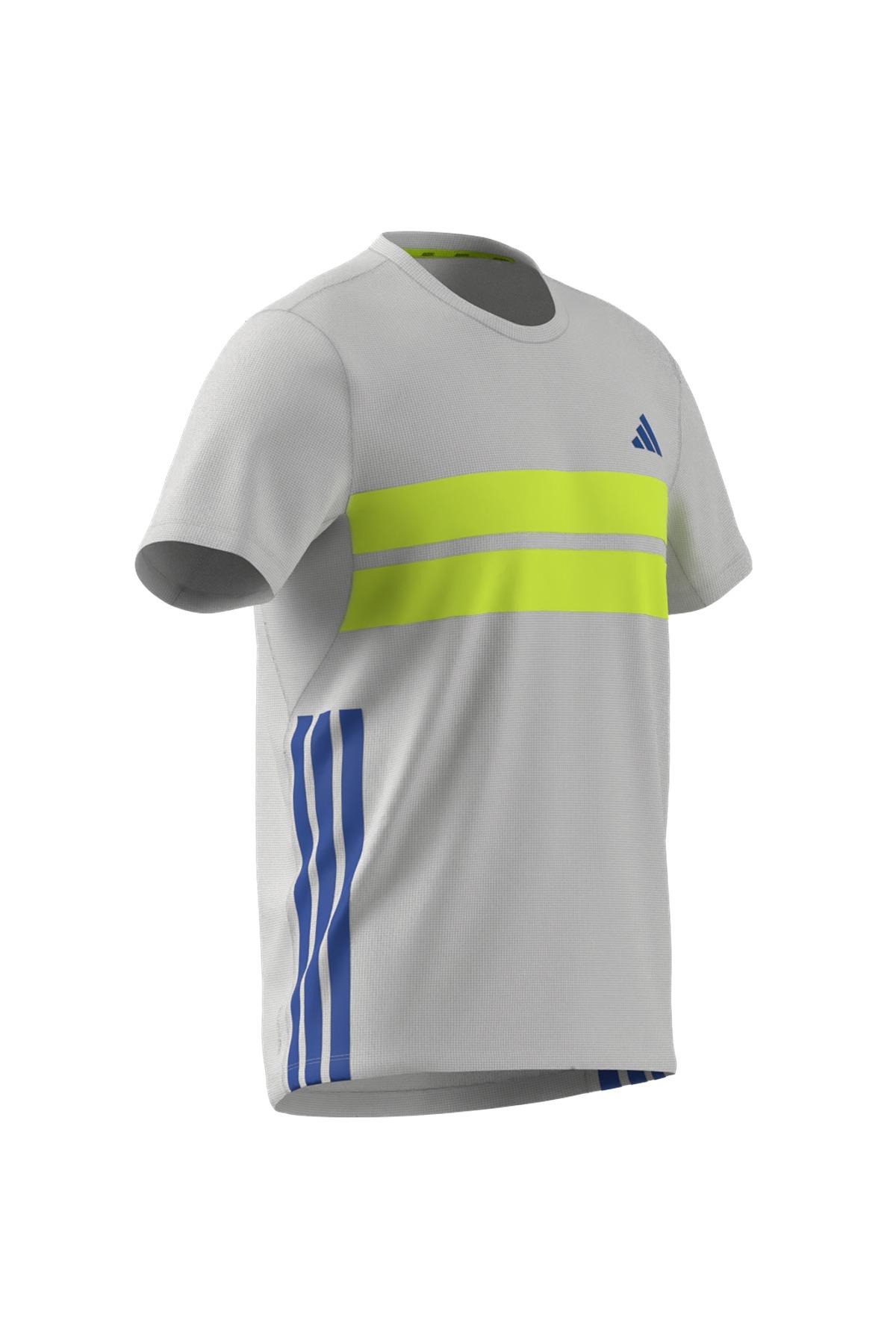 adidas Erkek  Beyaz  T-shirt ADIZERO R TEE M JD7316