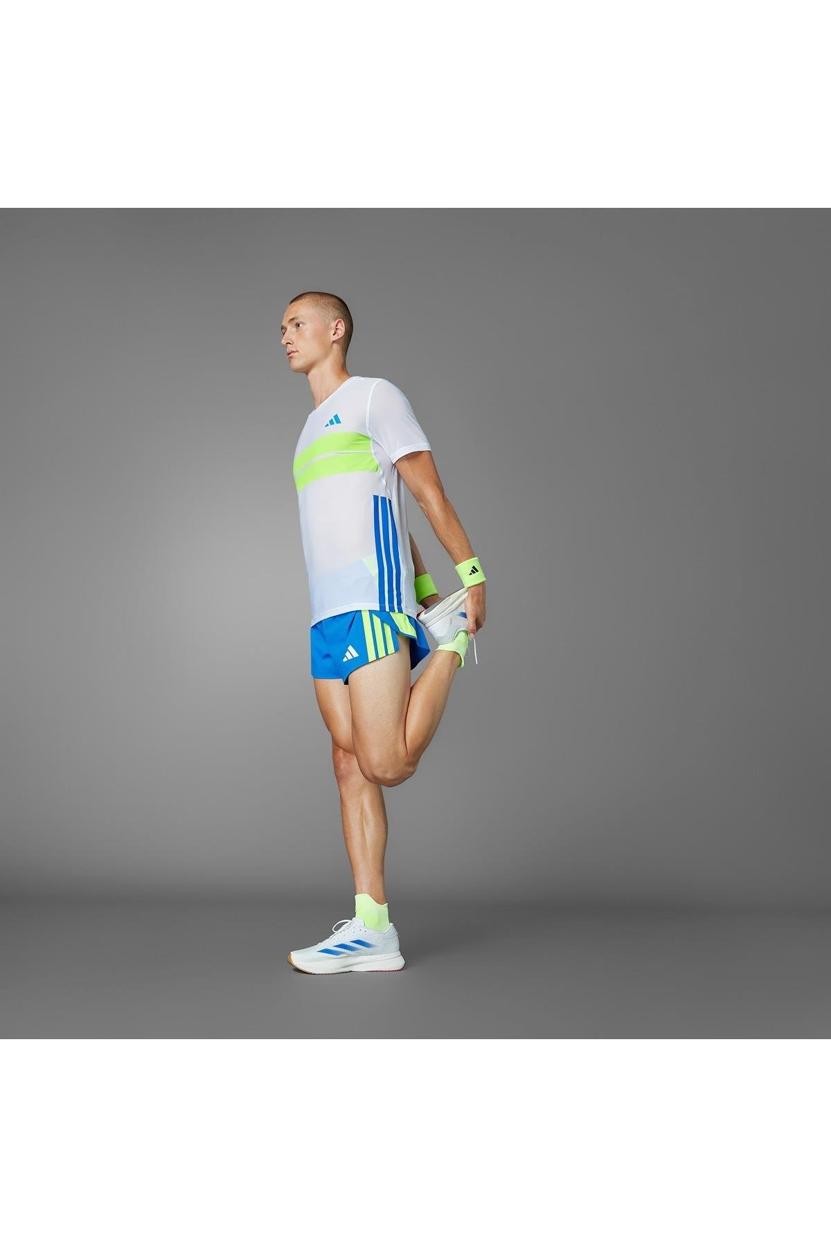adidas Erkek  Beyaz  T-shirt ADIZERO R TEE M JD7316