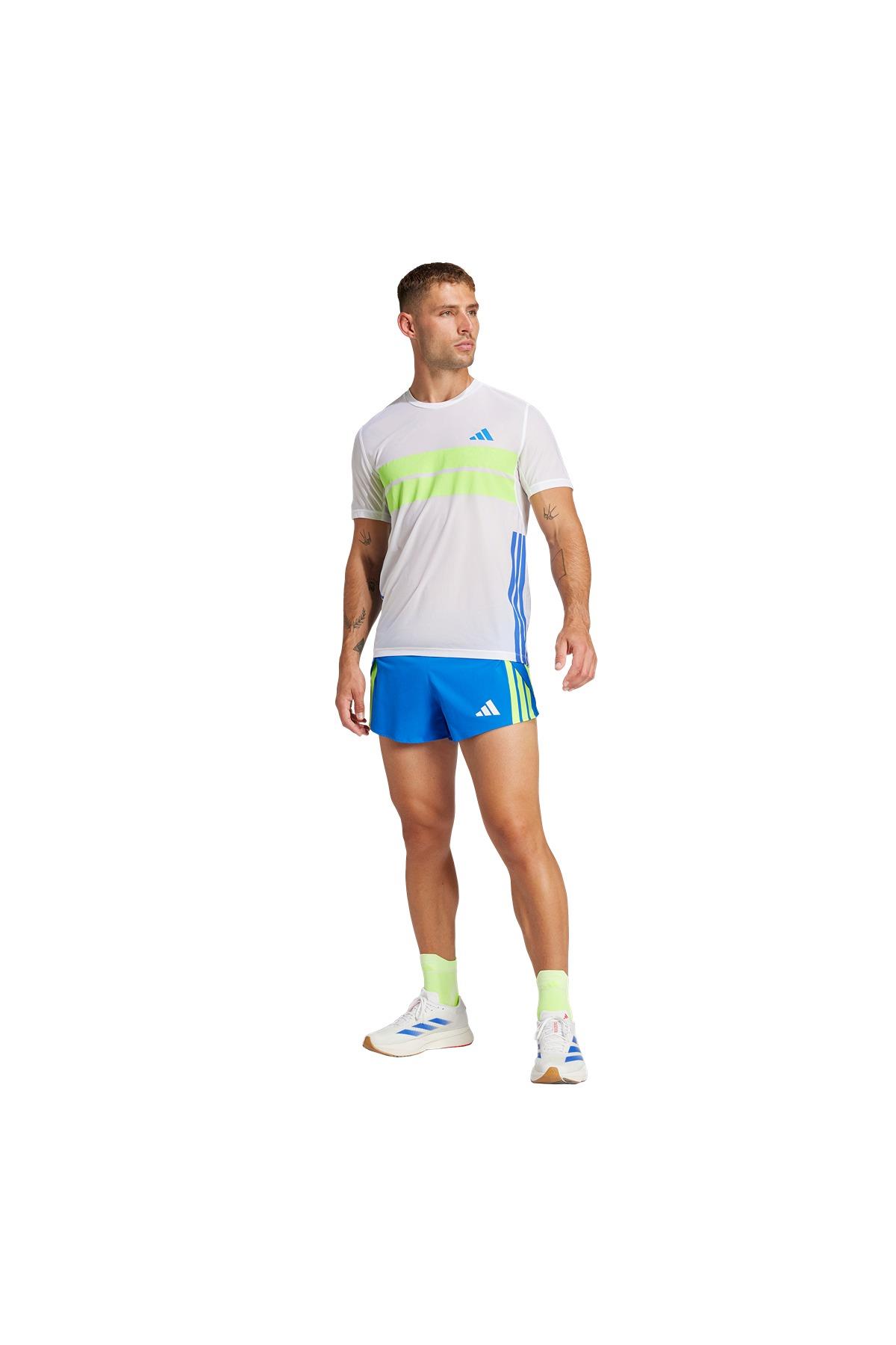 adidas Erkek  Beyaz  T-shirt ADIZERO R TEE M JD7316