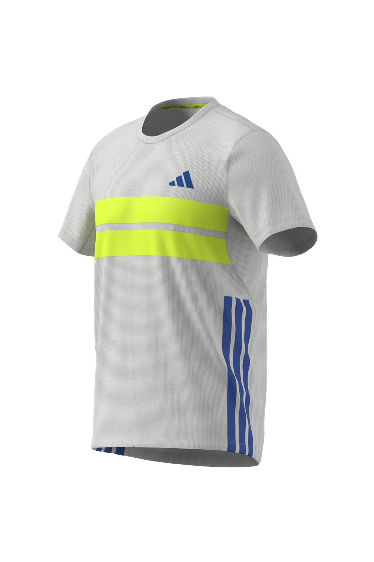 adidas Erkek  Beyaz  T-shirt ADIZERO R TEE M JD7316
