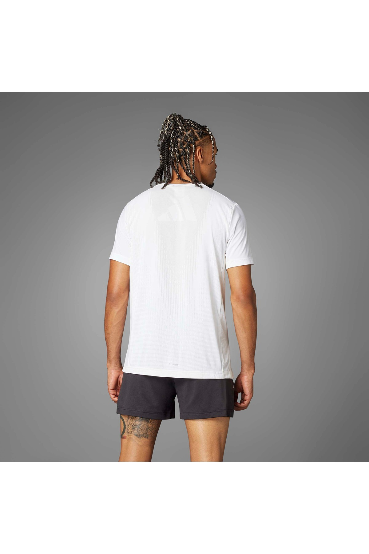 adidas Erkek  Beyaz  T-shirt AIRCHILL TEE JE5747