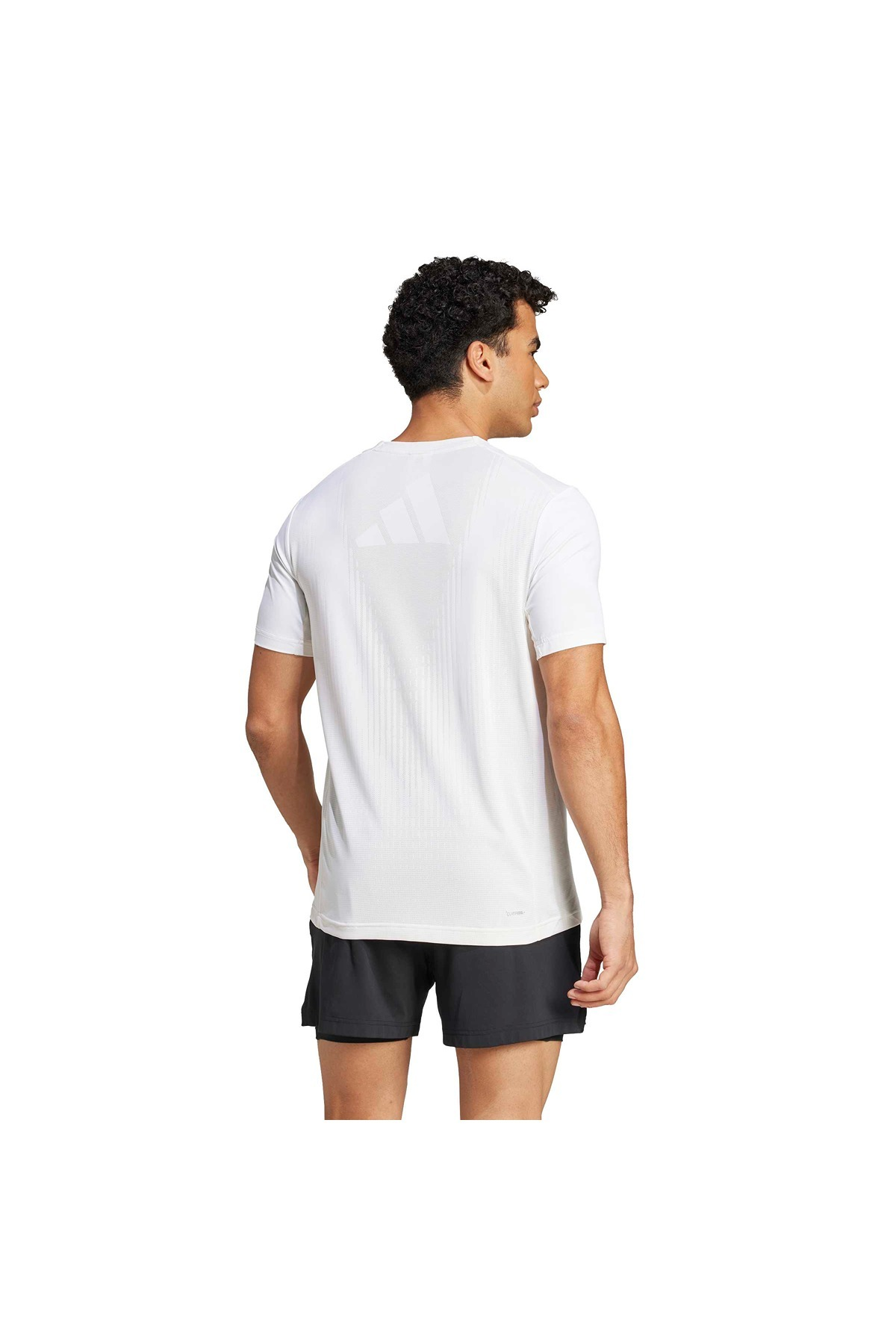 adidas Erkek  Beyaz  T-shirt AIRCHILL TEE JE5747