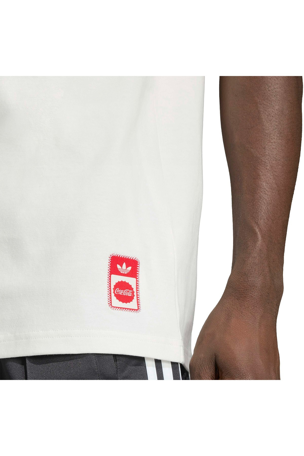 adidas Erkek  Beyaz  T-shirt CC TREFFIE TEE KY2109