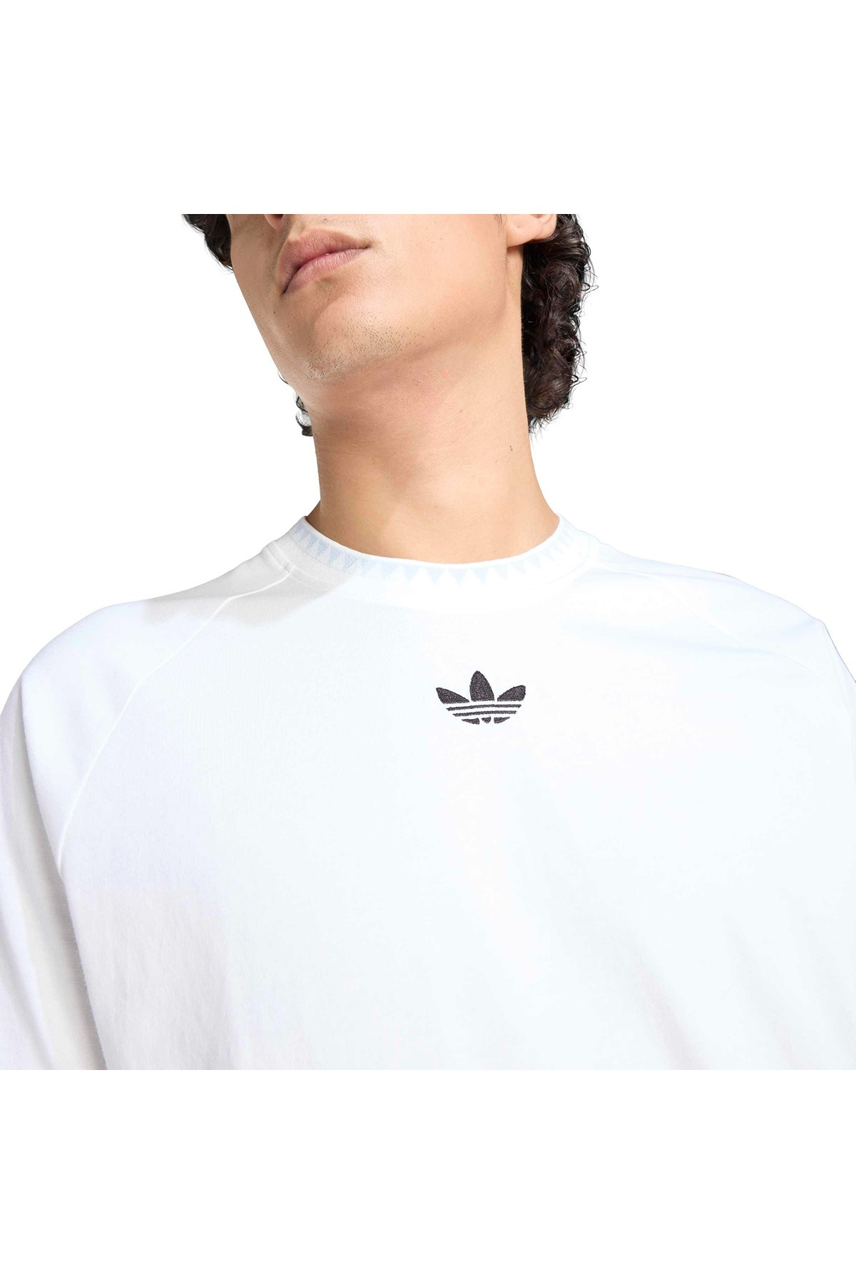 adidas Erkek  Beyaz  T-shirt CHEST STR SS T KC6448