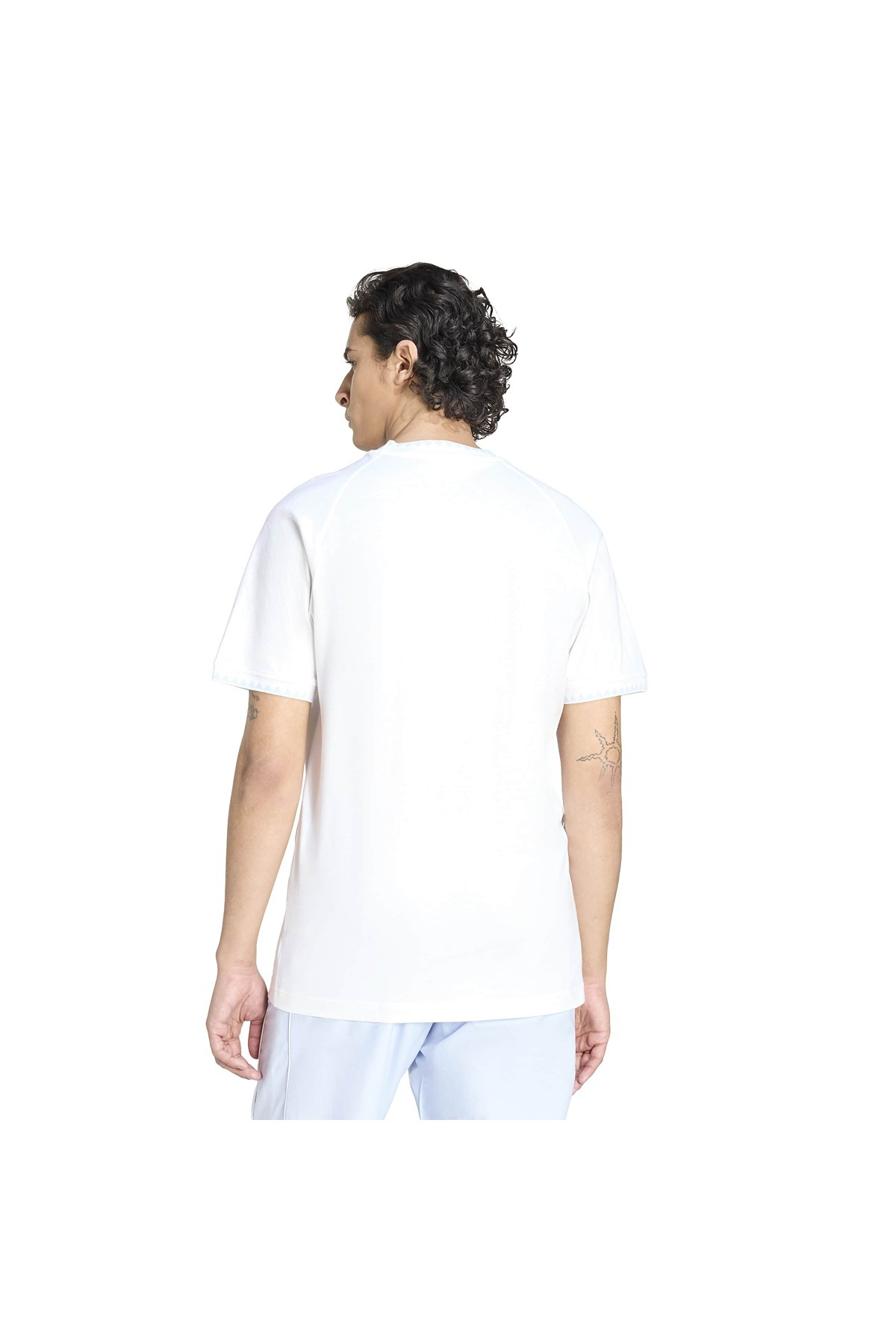 adidas Erkek  Beyaz  T-shirt CHEST STR SS T KC6448