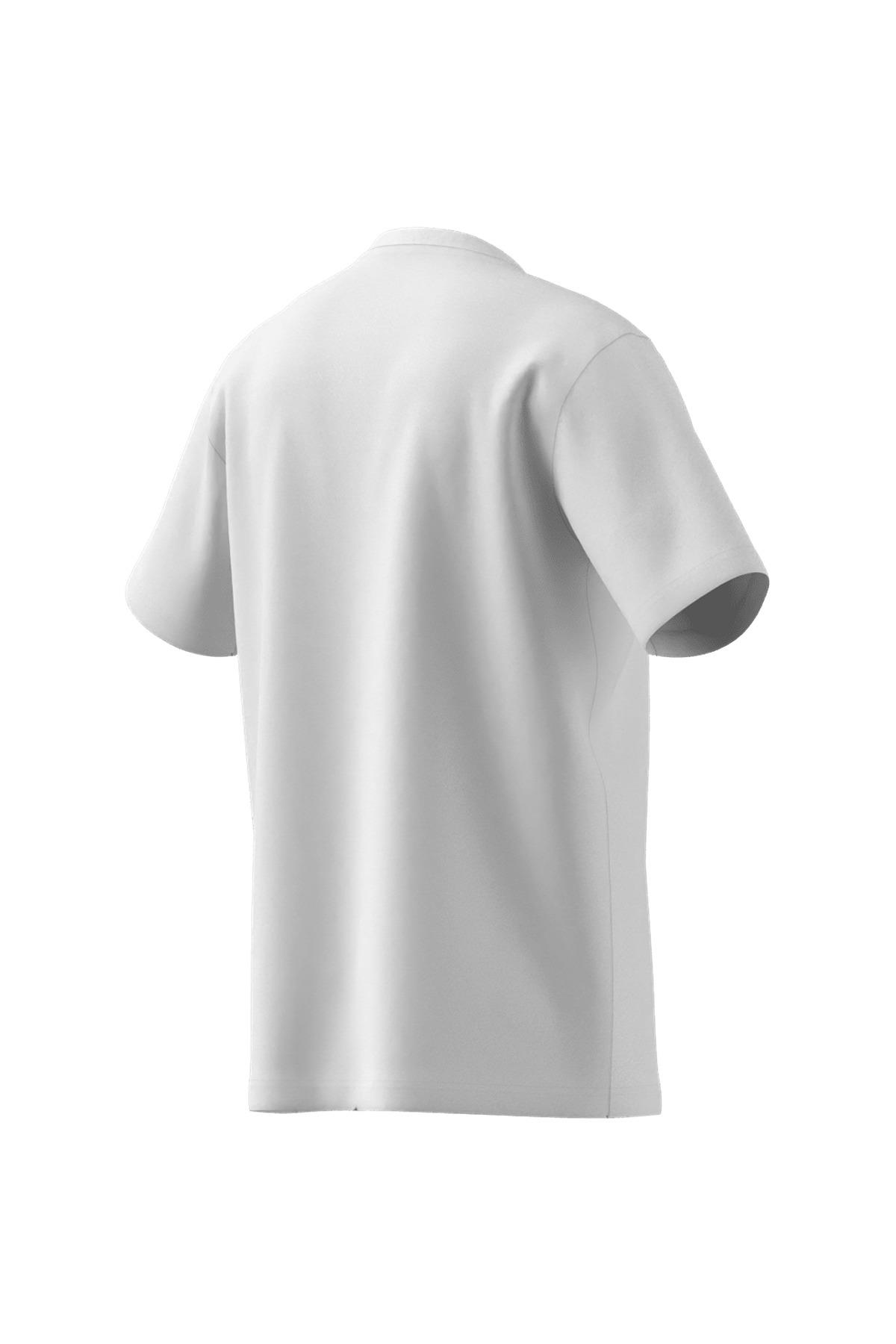 adidas Erkek  Beyaz  T-shirt GRAPHIC REG SS JV7752