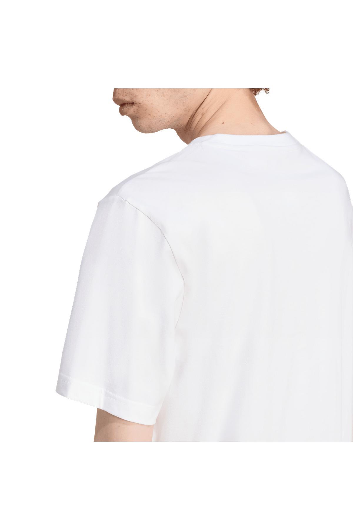 adidas Erkek  Beyaz  T-shirt GRAPHIC REG SS JV7752