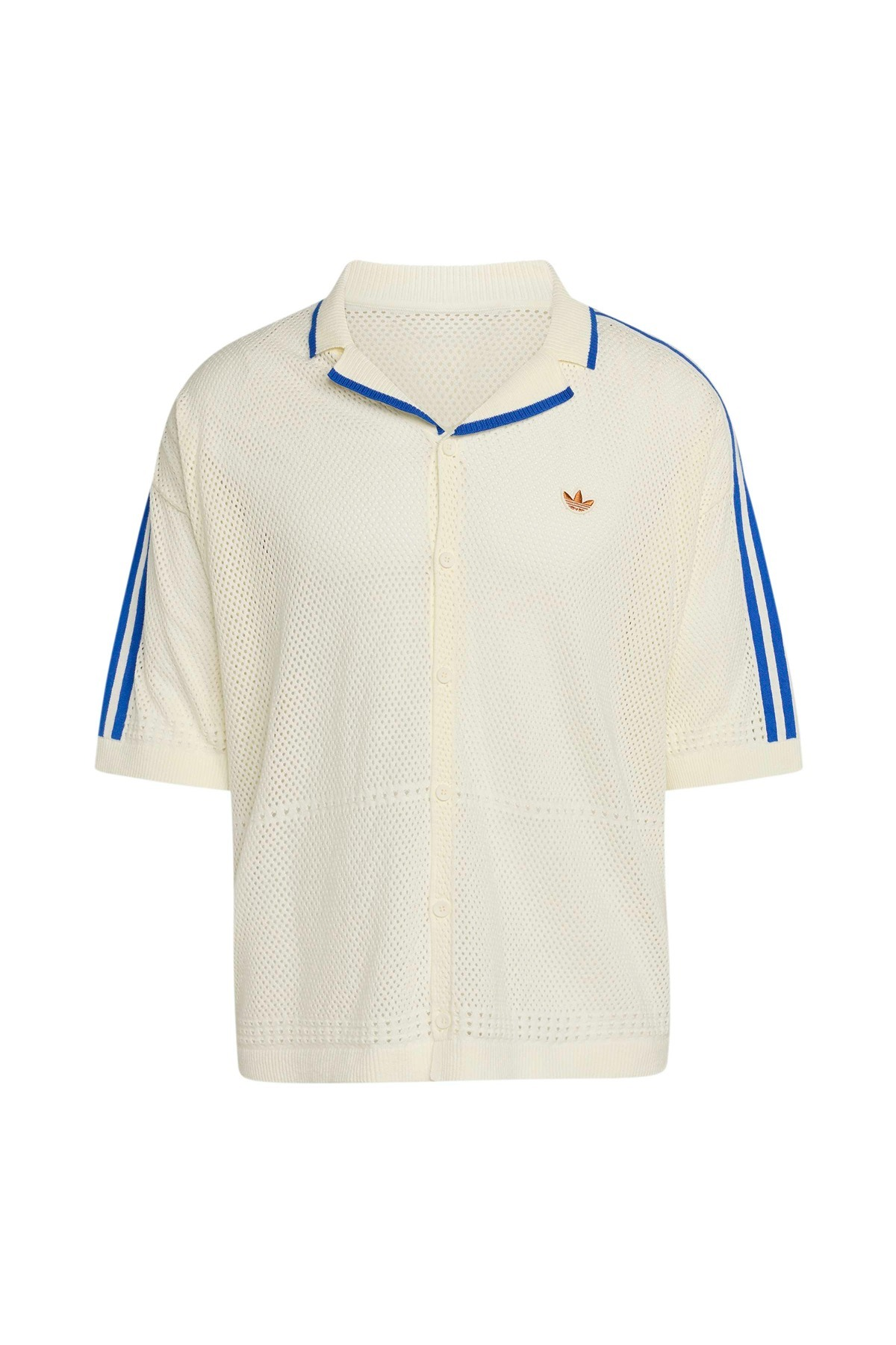 adidas Erkek  Beyaz  T-shirt KNITTED SHIRT KX1223