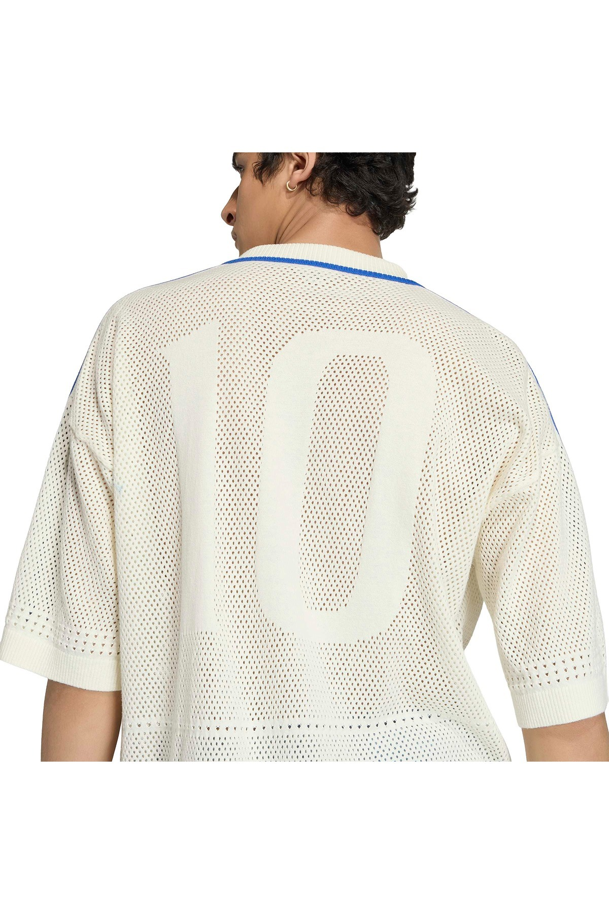 adidas Erkek  Beyaz  T-shirt KNITTED SHIRT KX1223