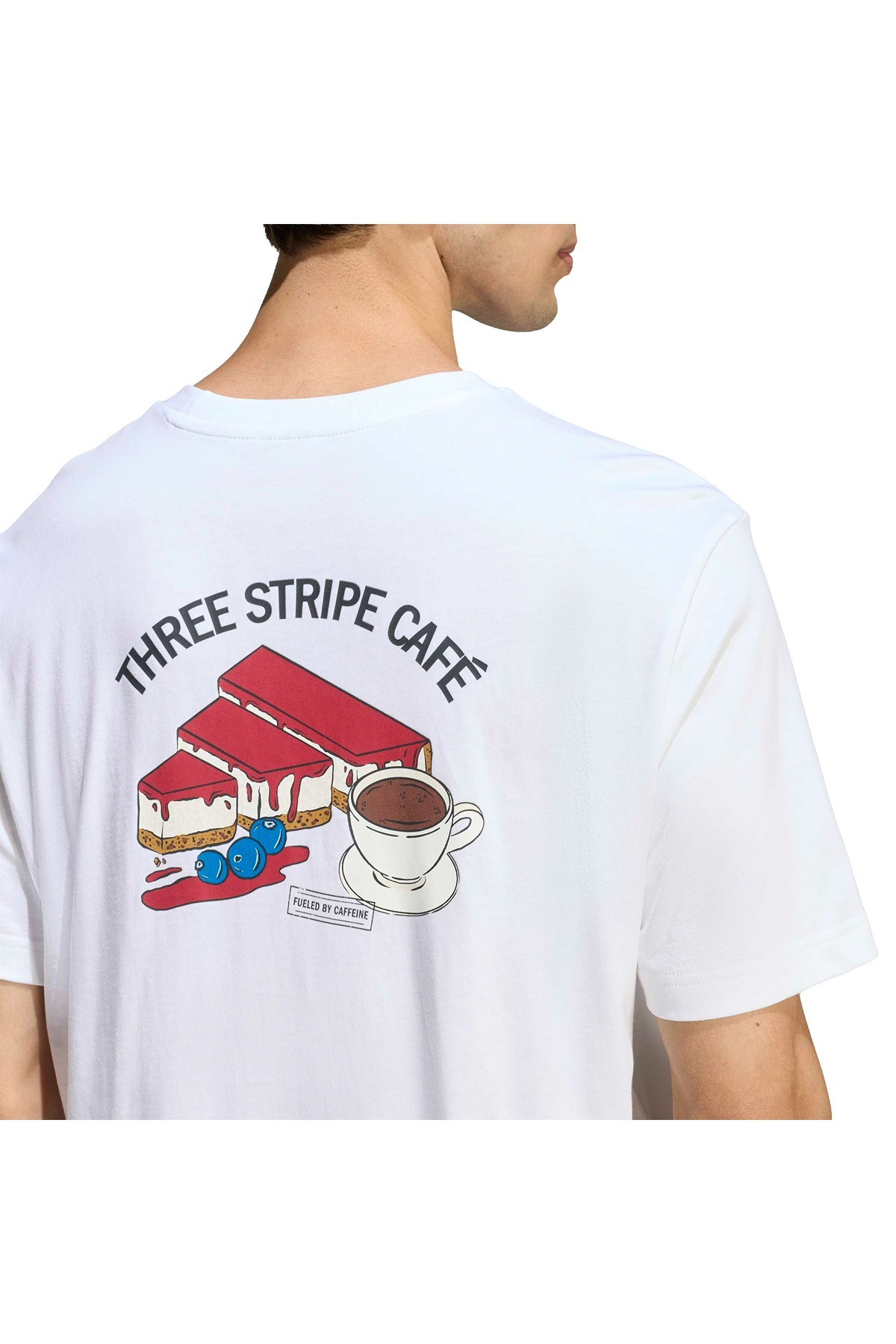 adidas Erkek Beyaz  T-shirt M CHEESECAKE T KB2497