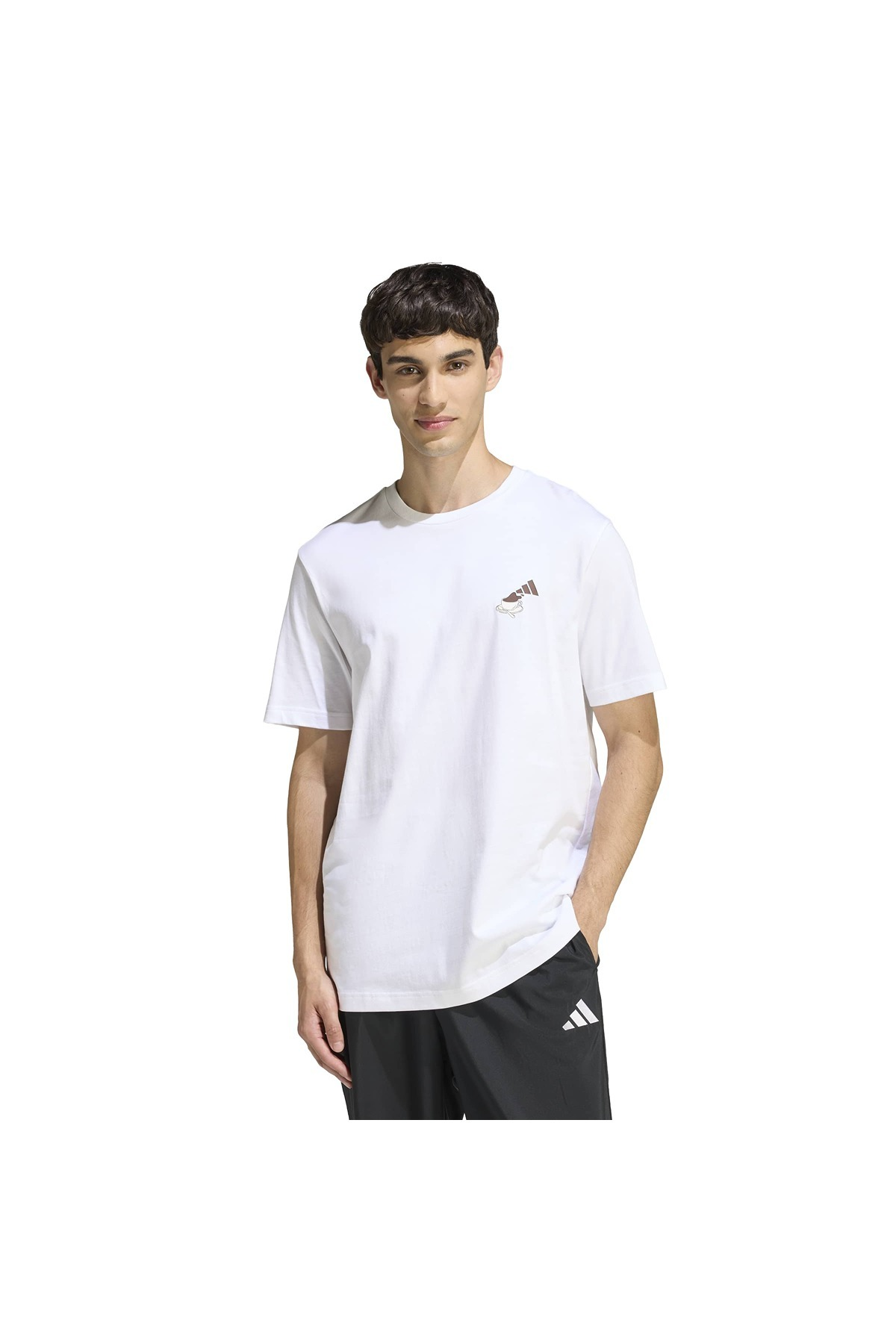 adidas Erkek Beyaz  T-shirt M CHEESECAKE T KB2497