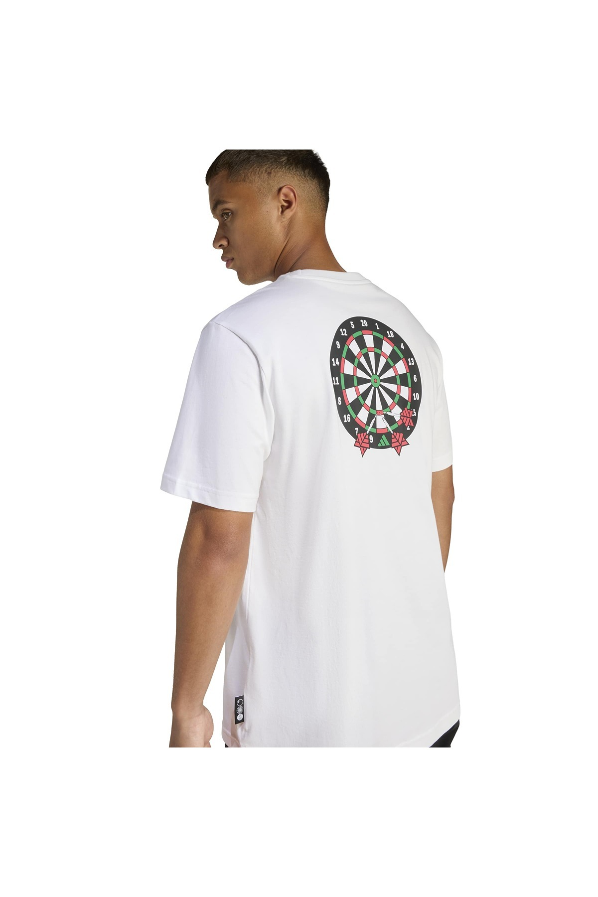 adidas Erkek  Beyaz  T-shirt M NOV DART T JZ5041