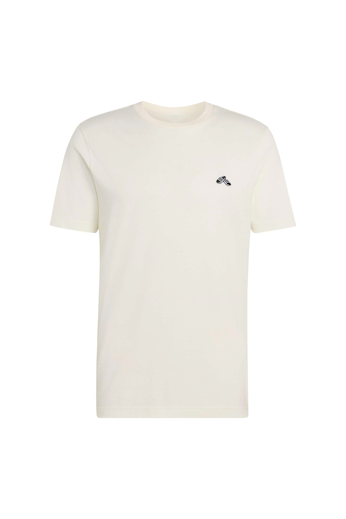 adidas Erkek  Beyaz  T-shirt M S SLIDE SP PT JZ5000
