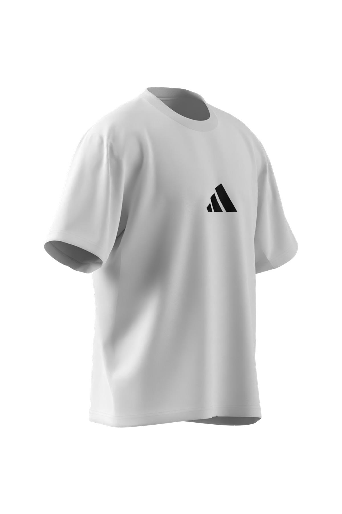 adidas Erkek  Beyaz  T-shirt M Z.N.E. TEE LO JC5482