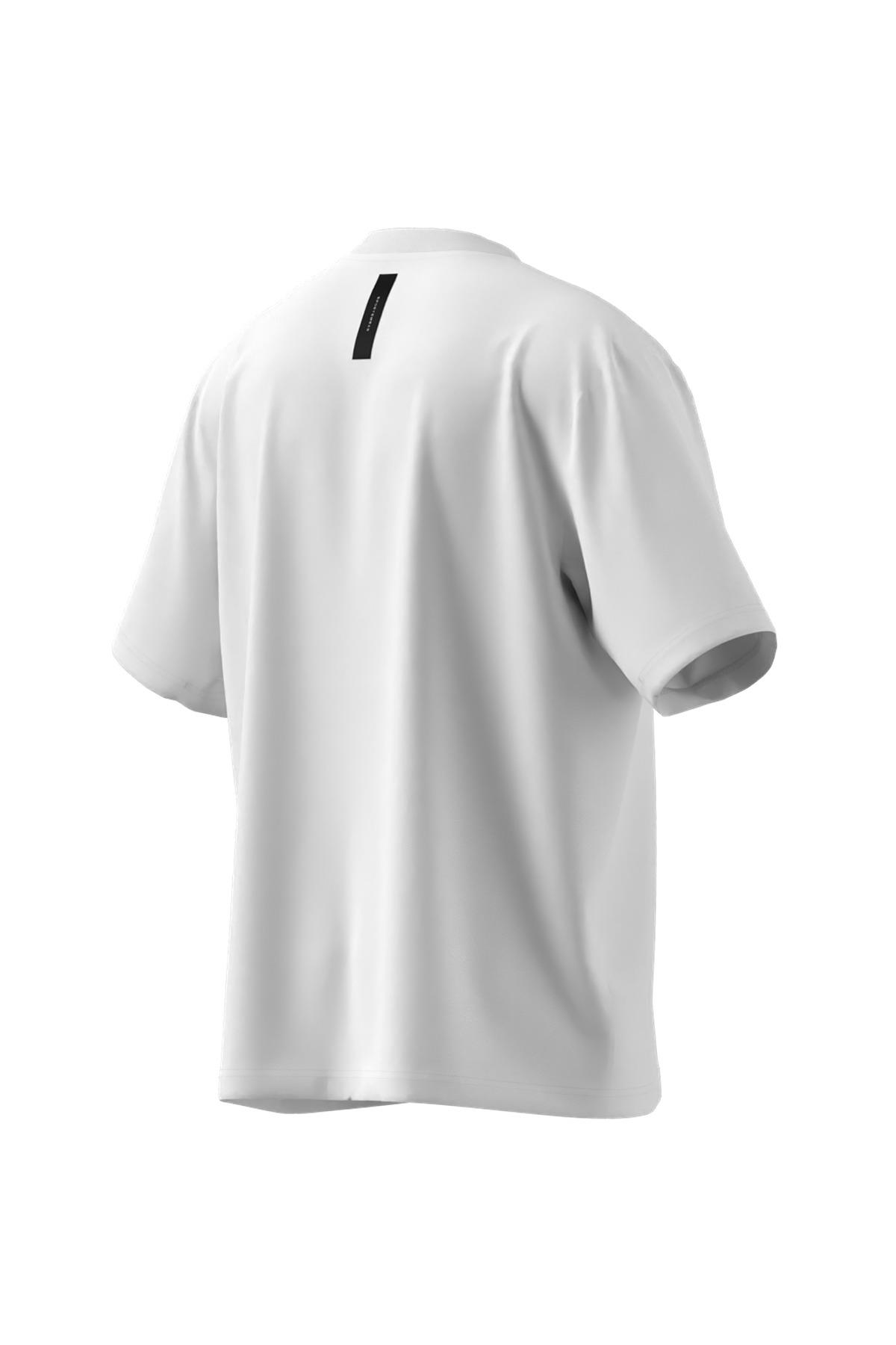 adidas Erkek  Beyaz  T-shirt M Z.N.E. TEE LO JC5482