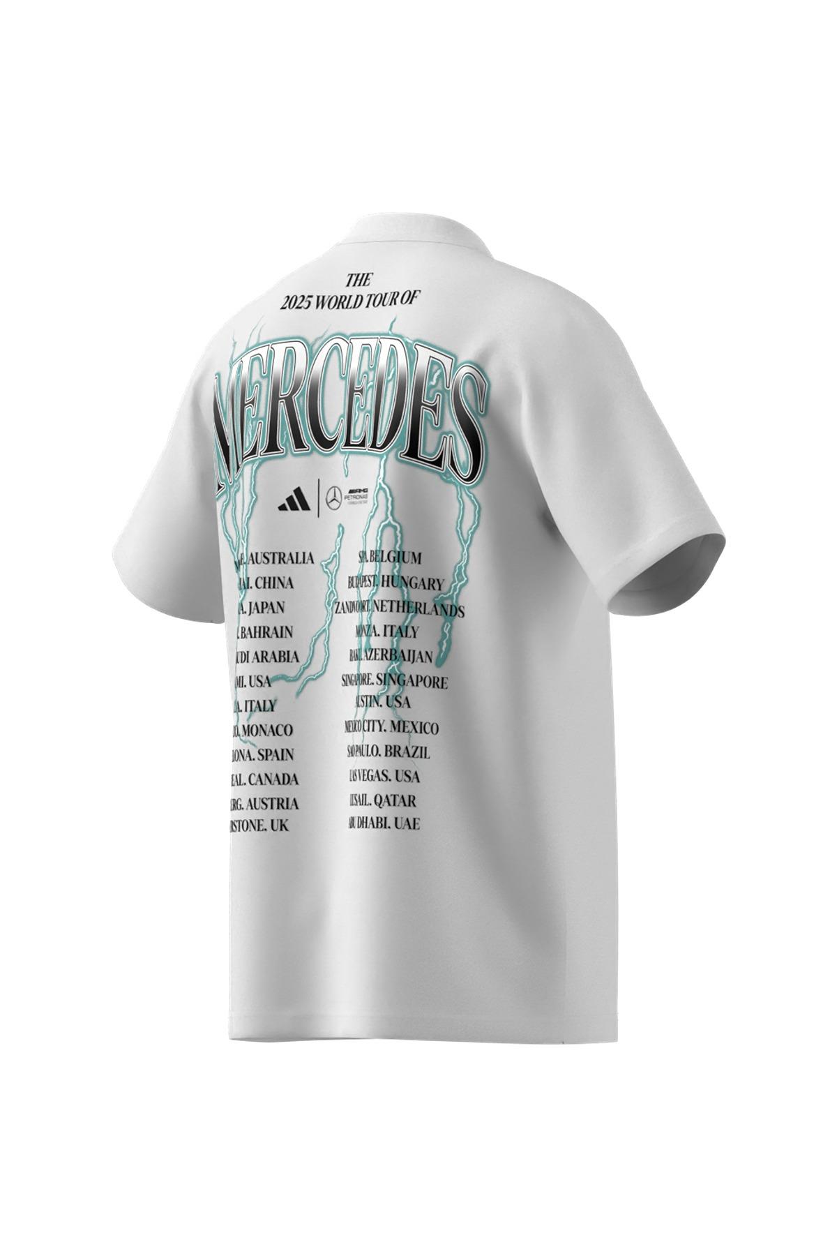 adidas Erkek  Beyaz  T-shirt MER GFXT G3W M KH1084