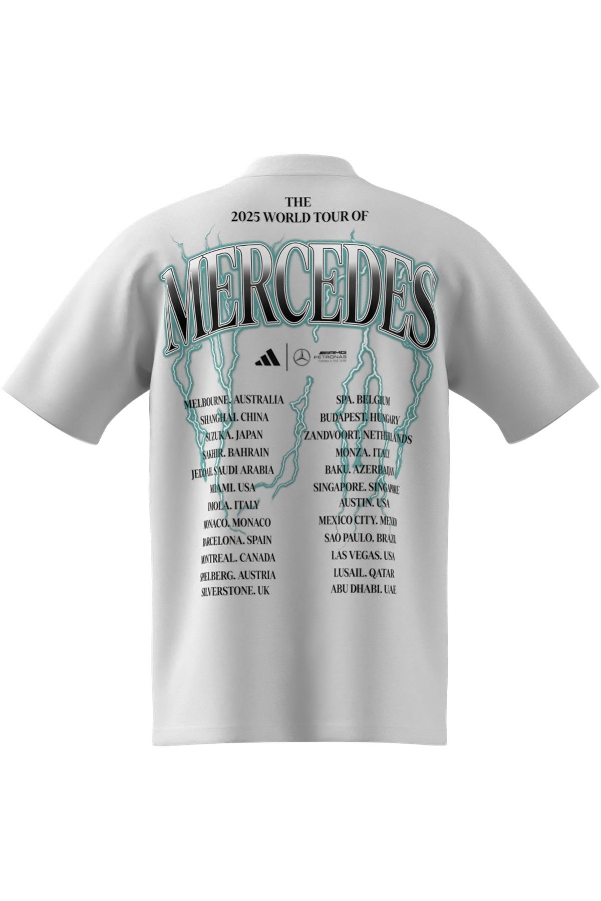 adidas Erkek  Beyaz  T-shirt MER GFXT G3W M KH1084