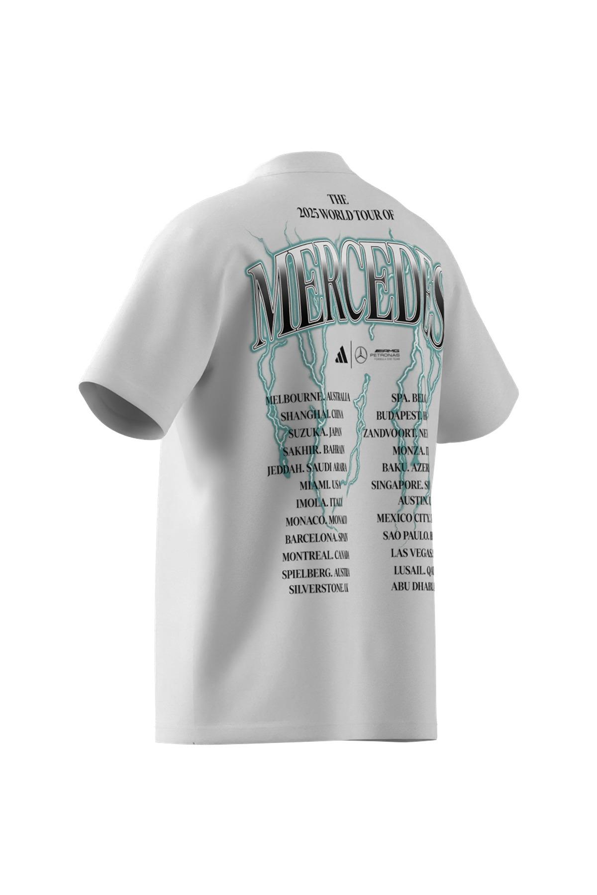 adidas Erkek  Beyaz  T-shirt MER GFXT G3W M KH1084
