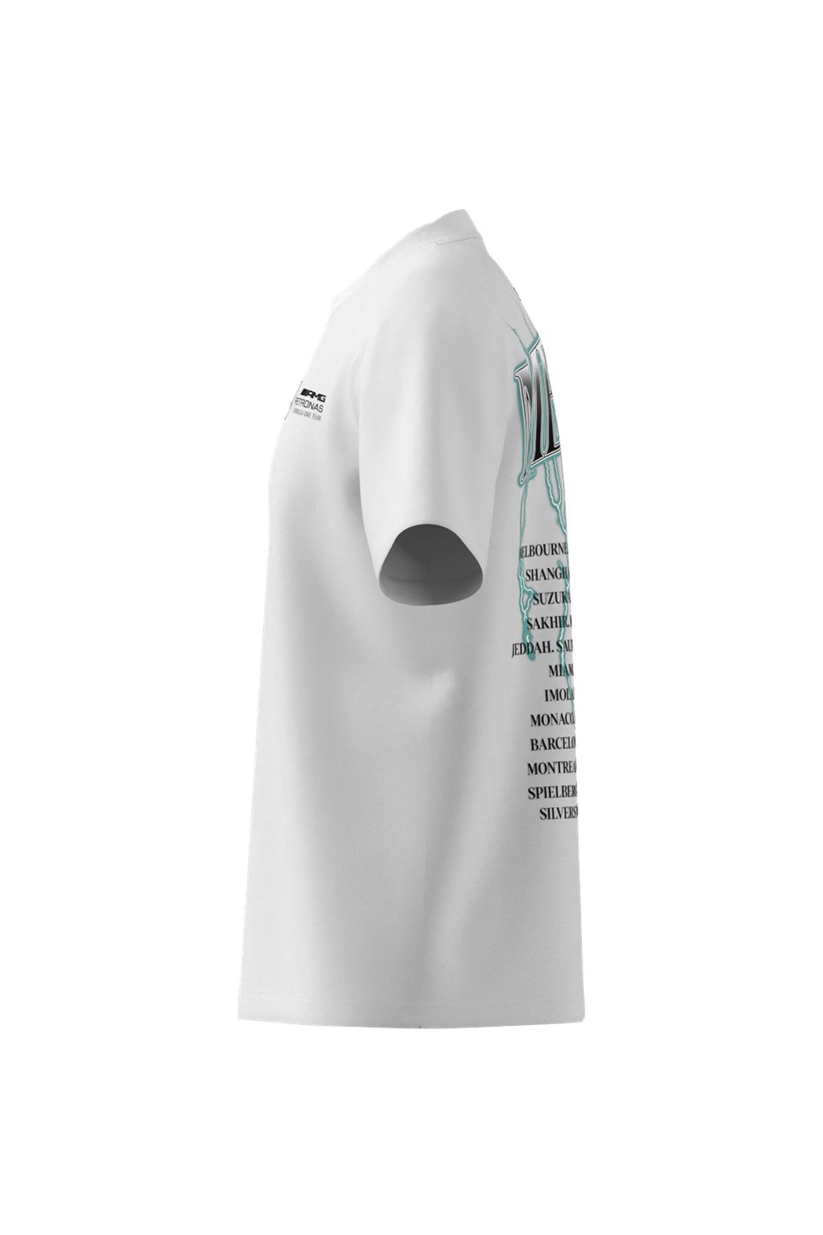 adidas Erkek  Beyaz  T-shirt MER GFXT G3W M KH1084