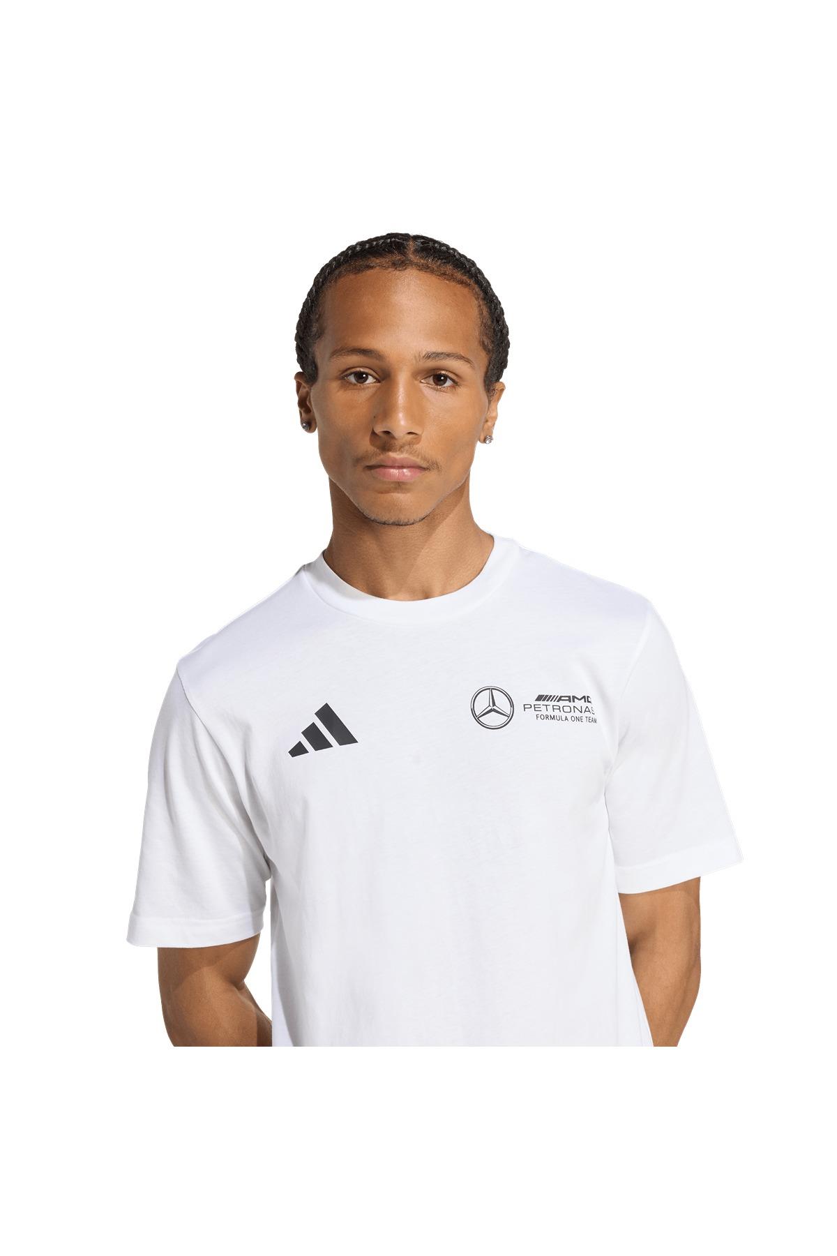 adidas Erkek  Beyaz  T-shirt MER GFXT G3W M KH1084