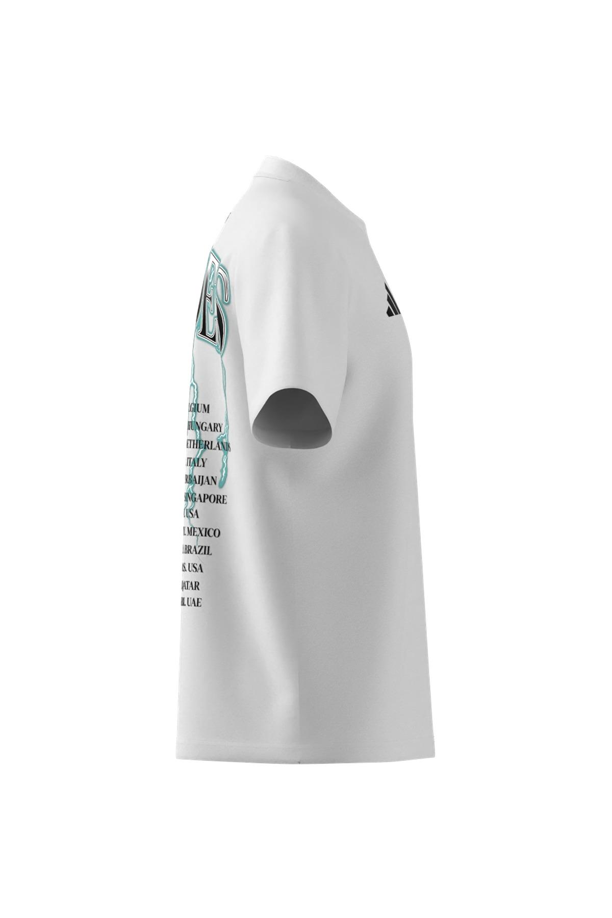 adidas Erkek  Beyaz  T-shirt MER GFXT G3W M KH1084