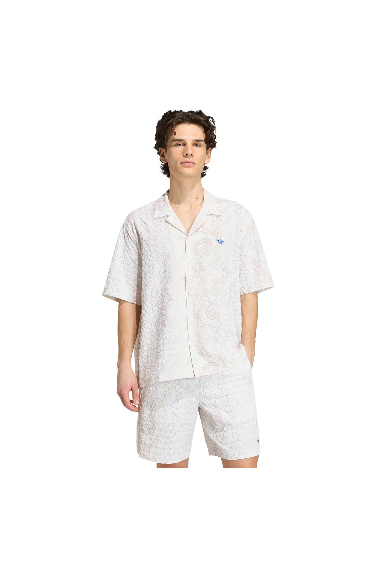 adidas Erkek  Beyaz  T-shirt RESORT SHIRT KX1226