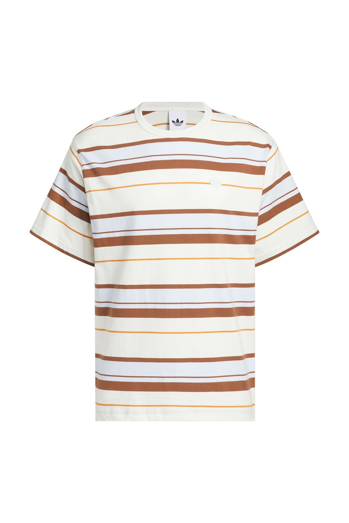 adidas Erkek  Beyaz  T-shirt STRIPE TEE KX1267