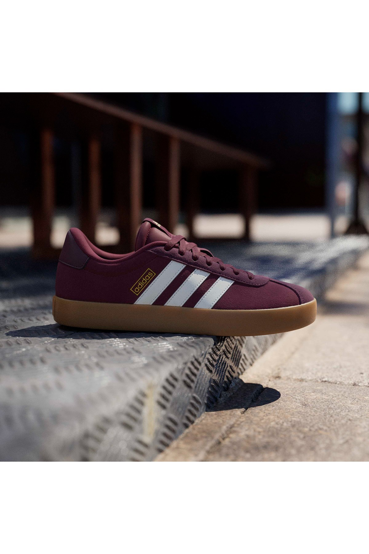 adidas Erkek  Bordo  Yürüyüş Ayakkabısı VL COURT 3.0 IH4039