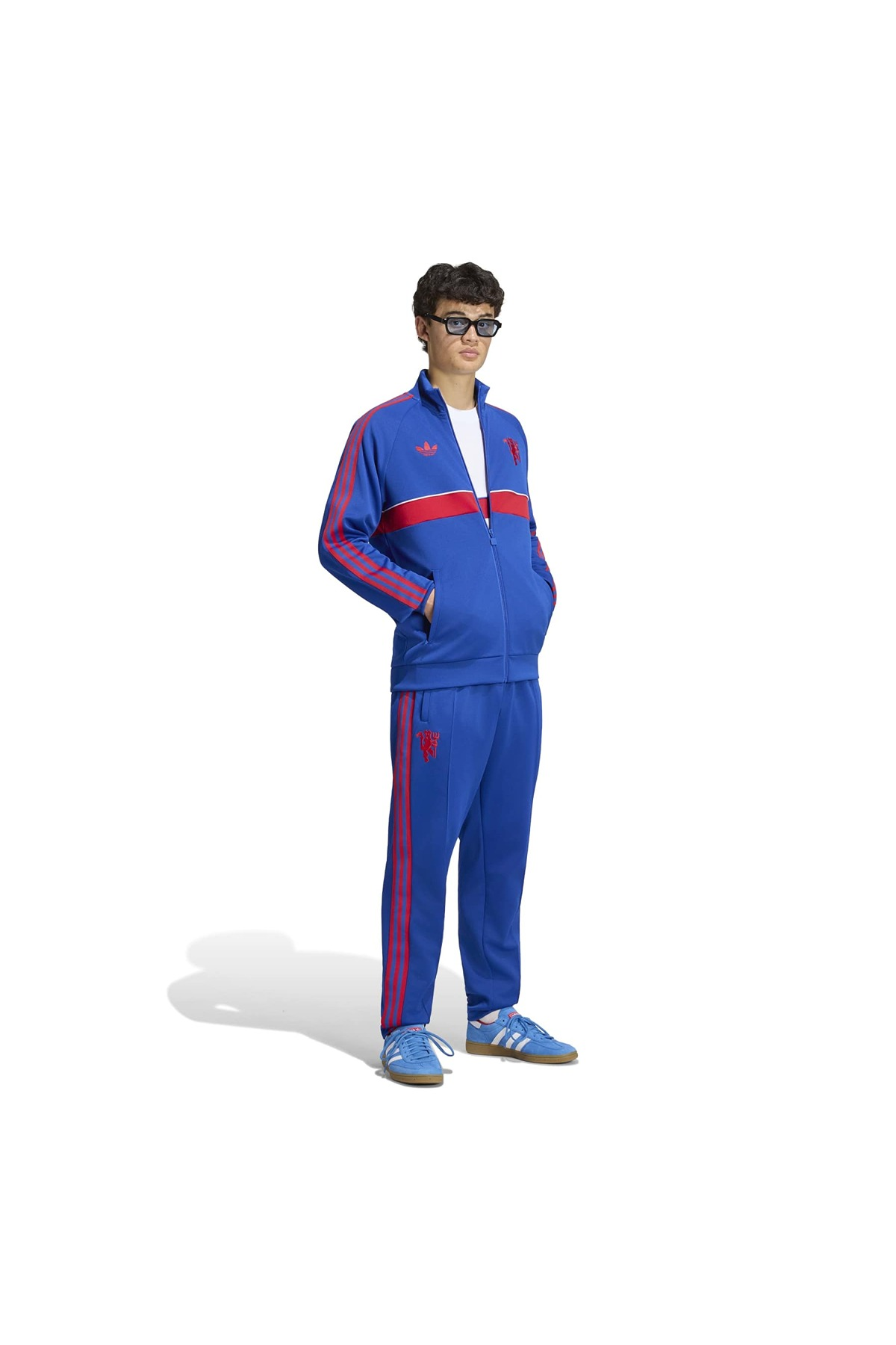 adidas Erkek Ceket Manchester United Originals Track Top KH4817