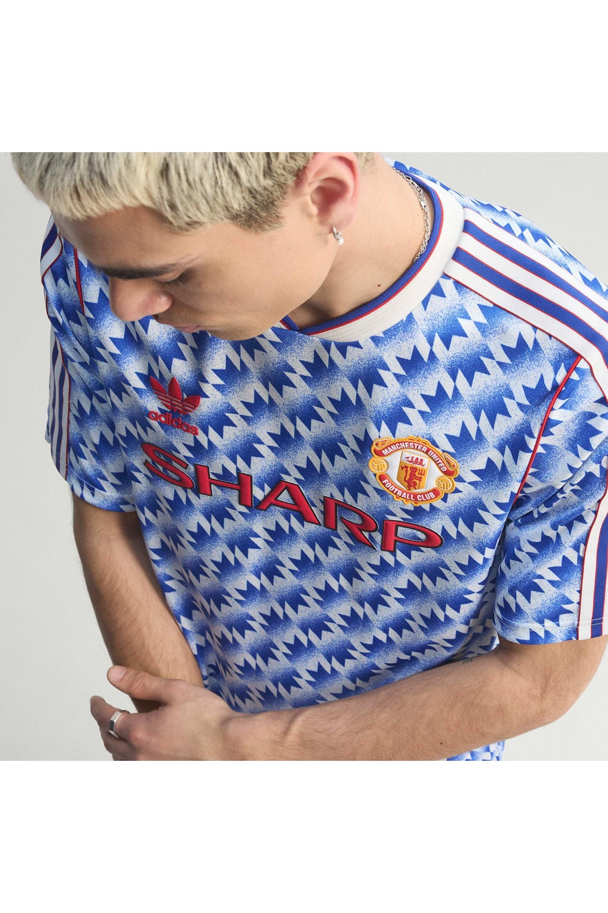 adidas Erkek  Çok renkli  Forma MUFC A JSY 90 JM5495