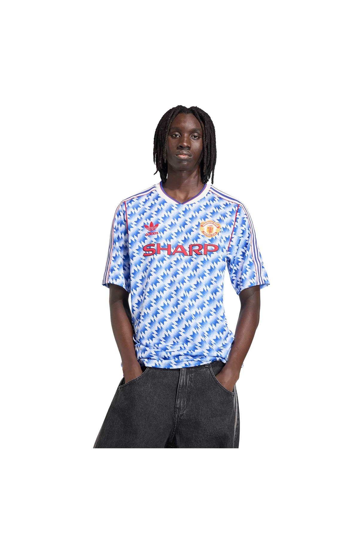 adidas Erkek  Çok renkli  Forma MUFC A JSY 90 JM5495