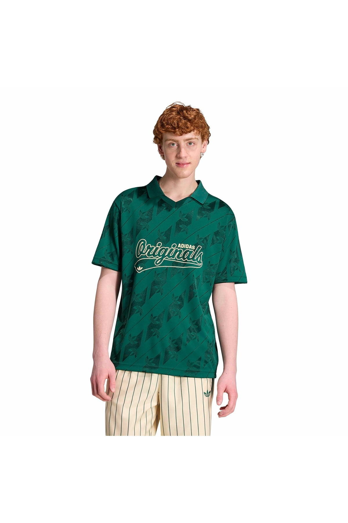 adidas Erkek Forma JACQUARD ORIGINALS FOOTBALL JERSEY KT4286