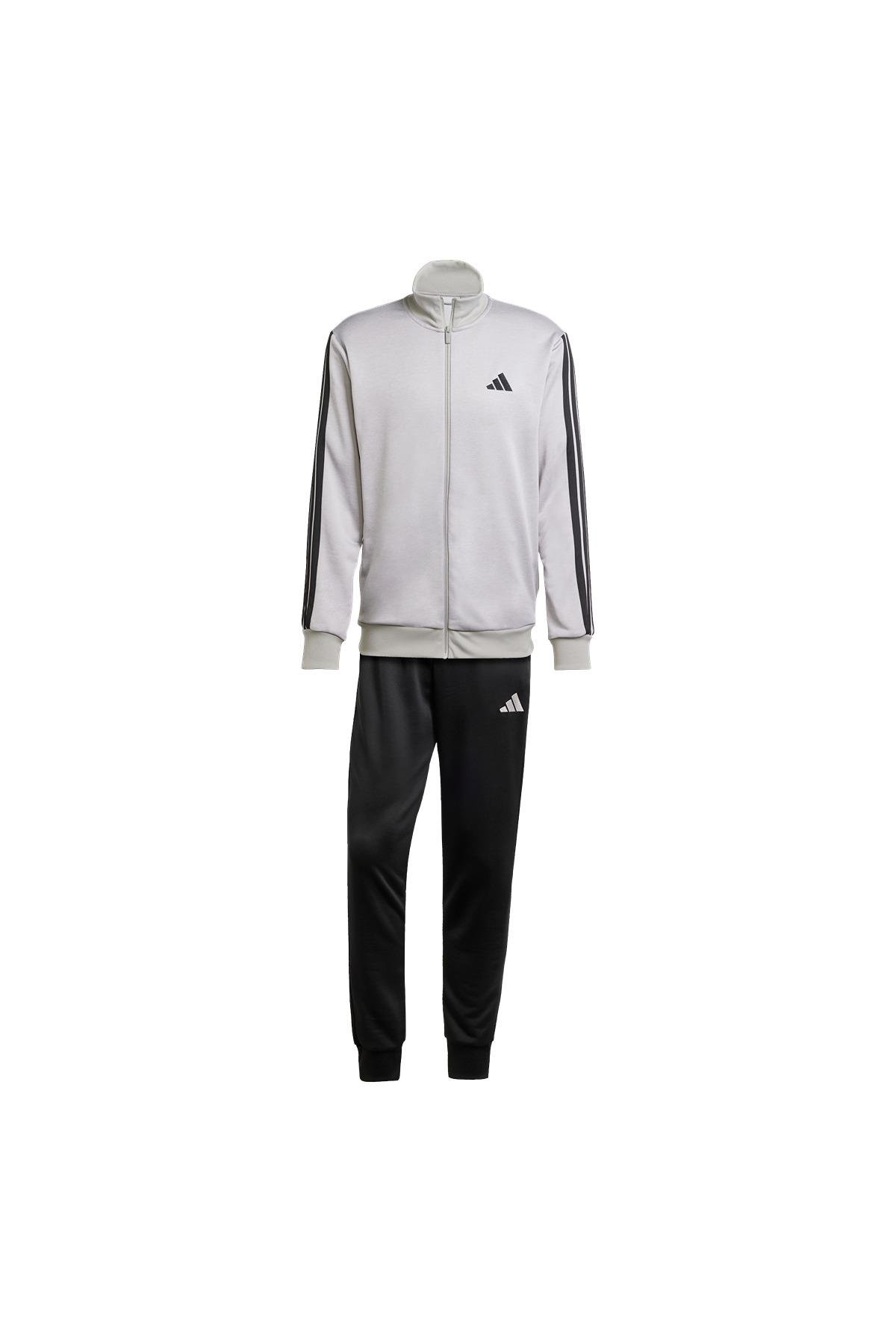 adidas Erkek  Gri  Eşofman M 3S FT TT TS JI8876