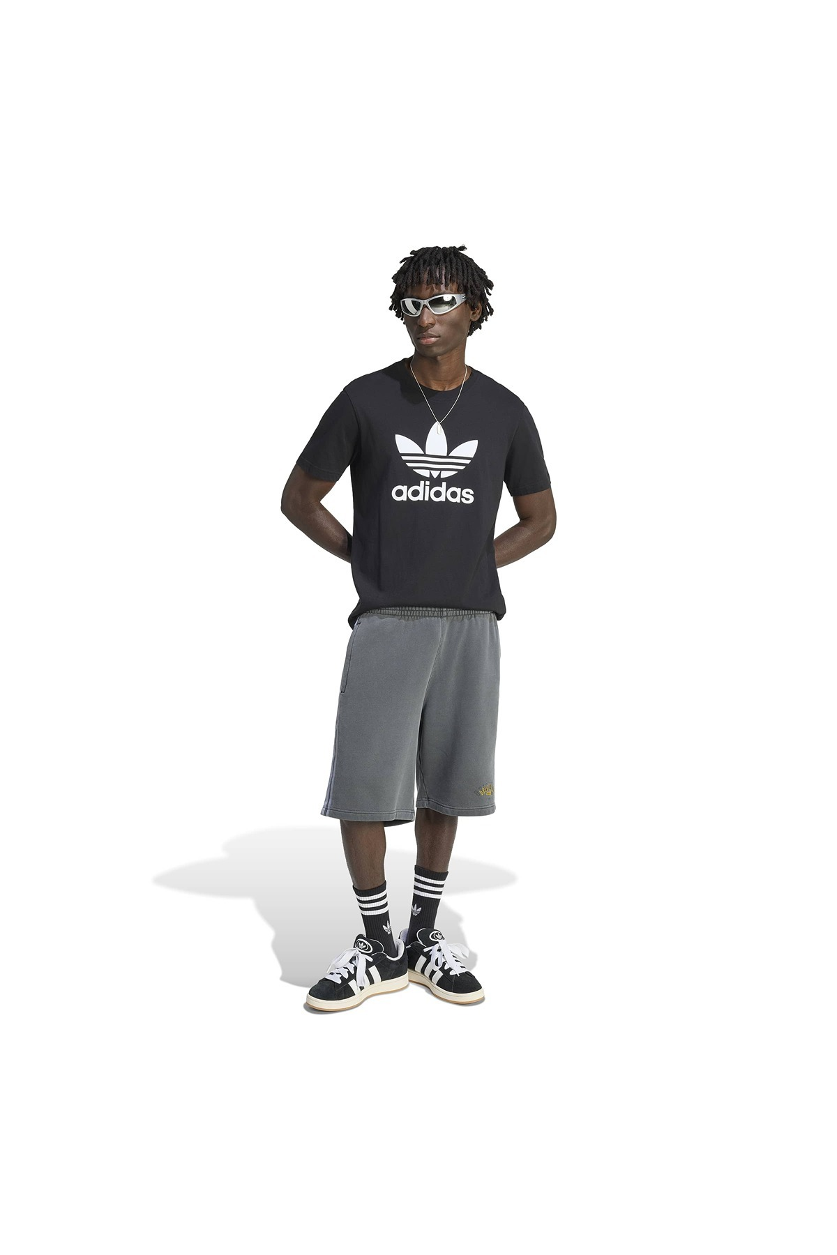 adidas  Erkek Gri  Şort BBALL SHORT KU6882