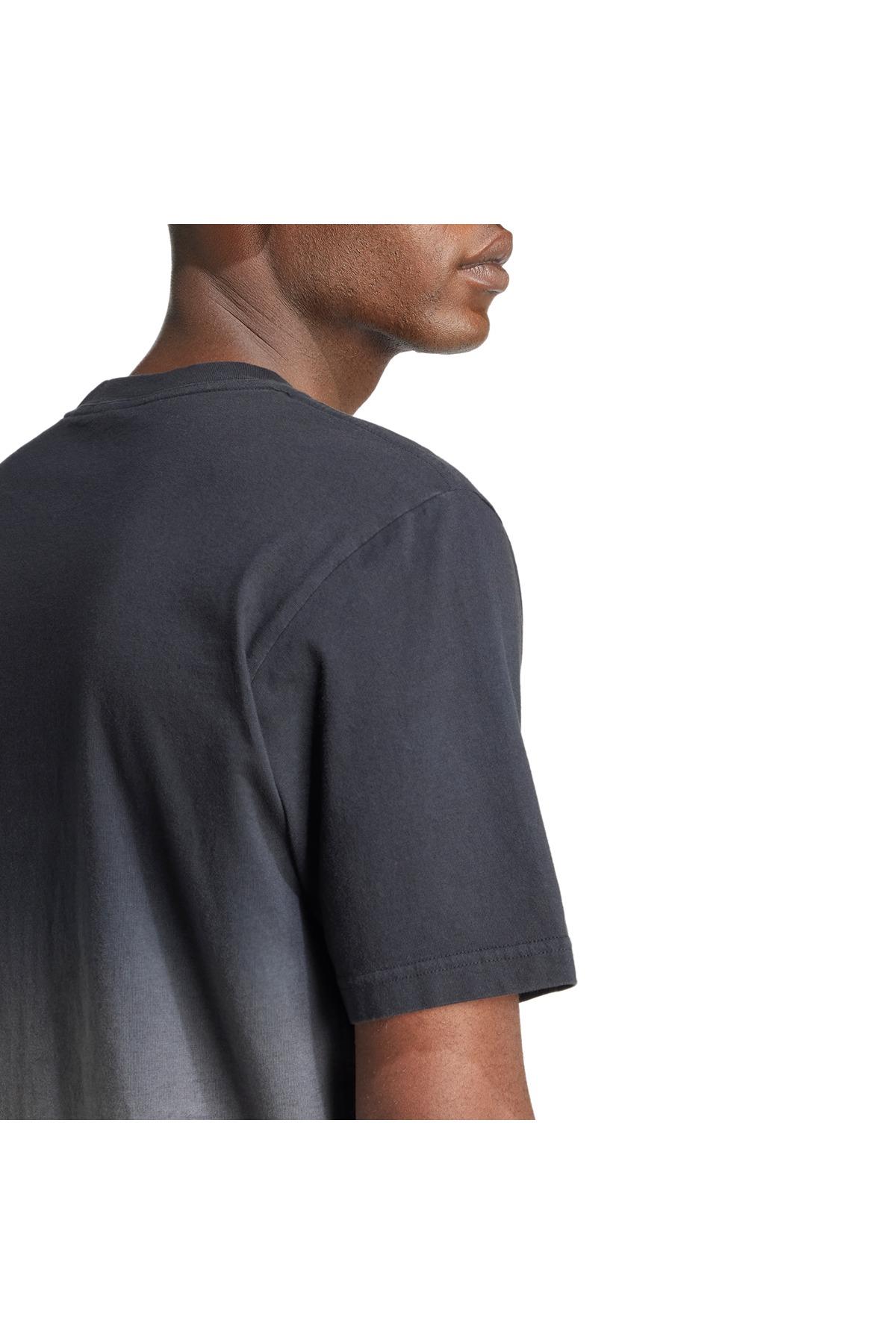 adidas Erkek  Gri  T-shirt M A SZN DDYE T JJ3694