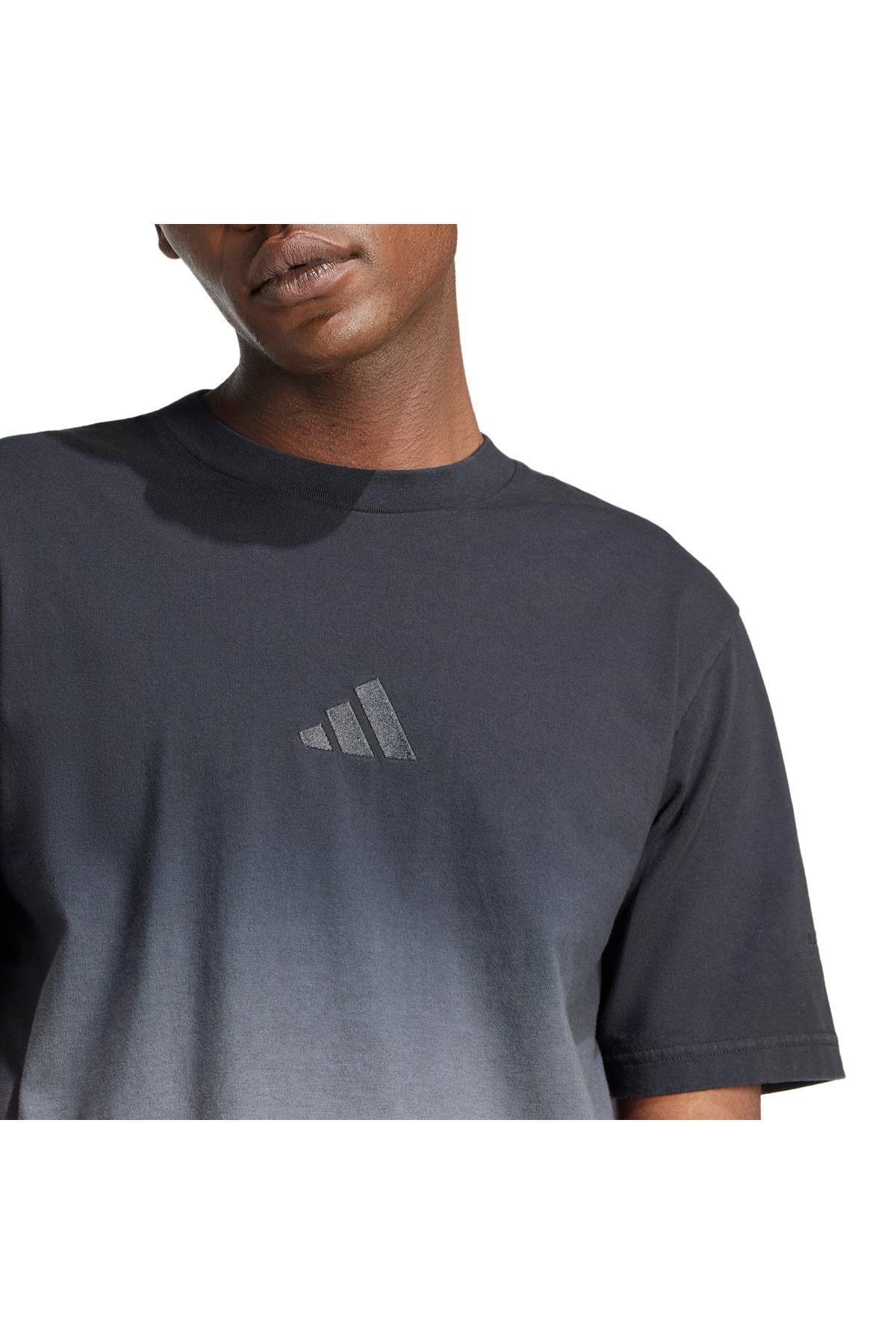 adidas Erkek  Gri  T-shirt M A SZN DDYE T JJ3694
