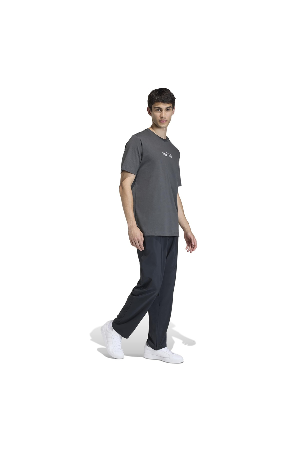 adidas Erkek Gri  T-shirt M DONUT BOX T KB2502