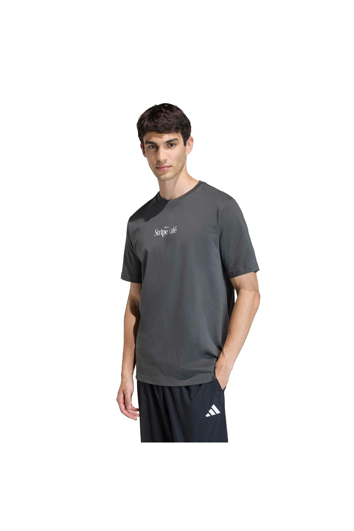 adidas Erkek Gri  T-shirt M DONUT BOX T KB2502