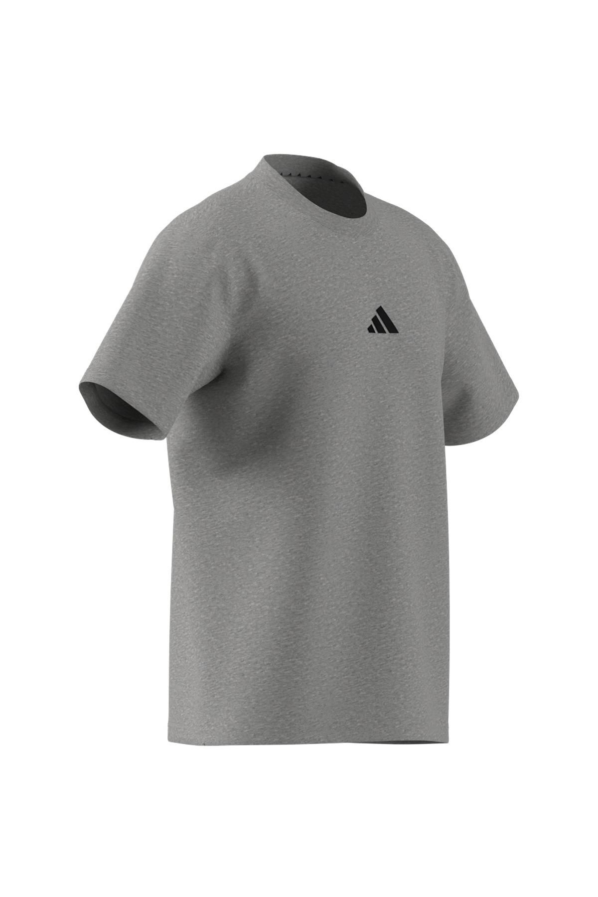 adidas Erkek  Gri  T-shirt M SL SJ T JF1091