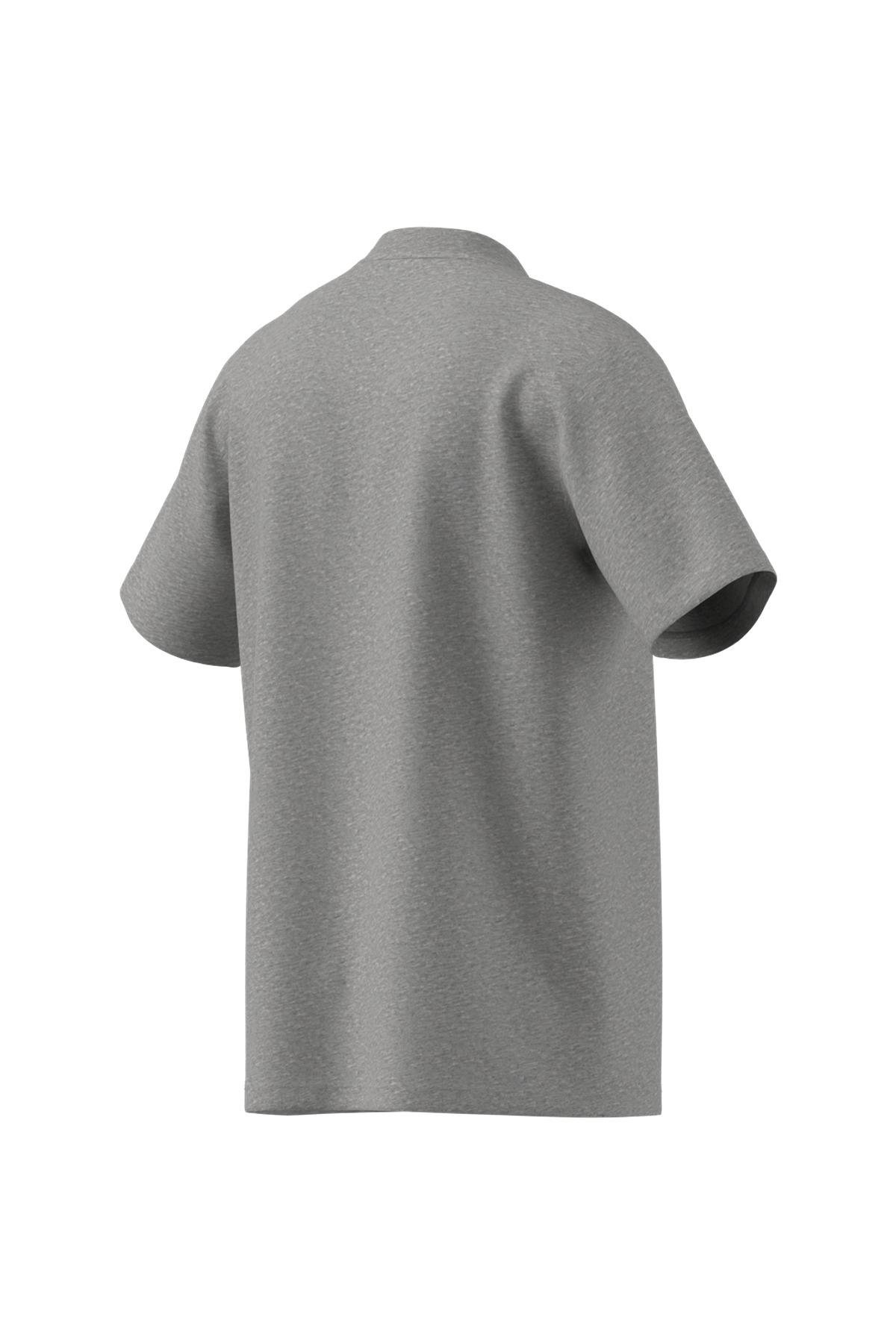 adidas Erkek  Gri  T-shirt M SL SJ T JF1091