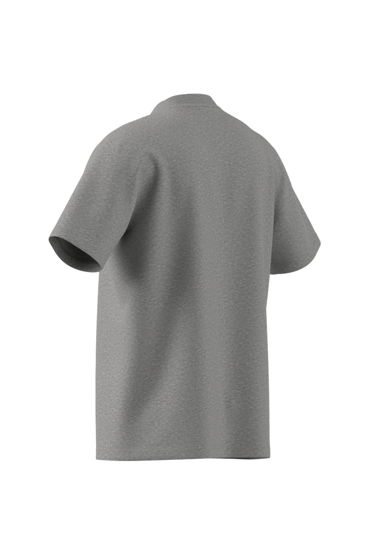 adidas Erkek  Gri  T-shirt M SL SJ T JF1091
