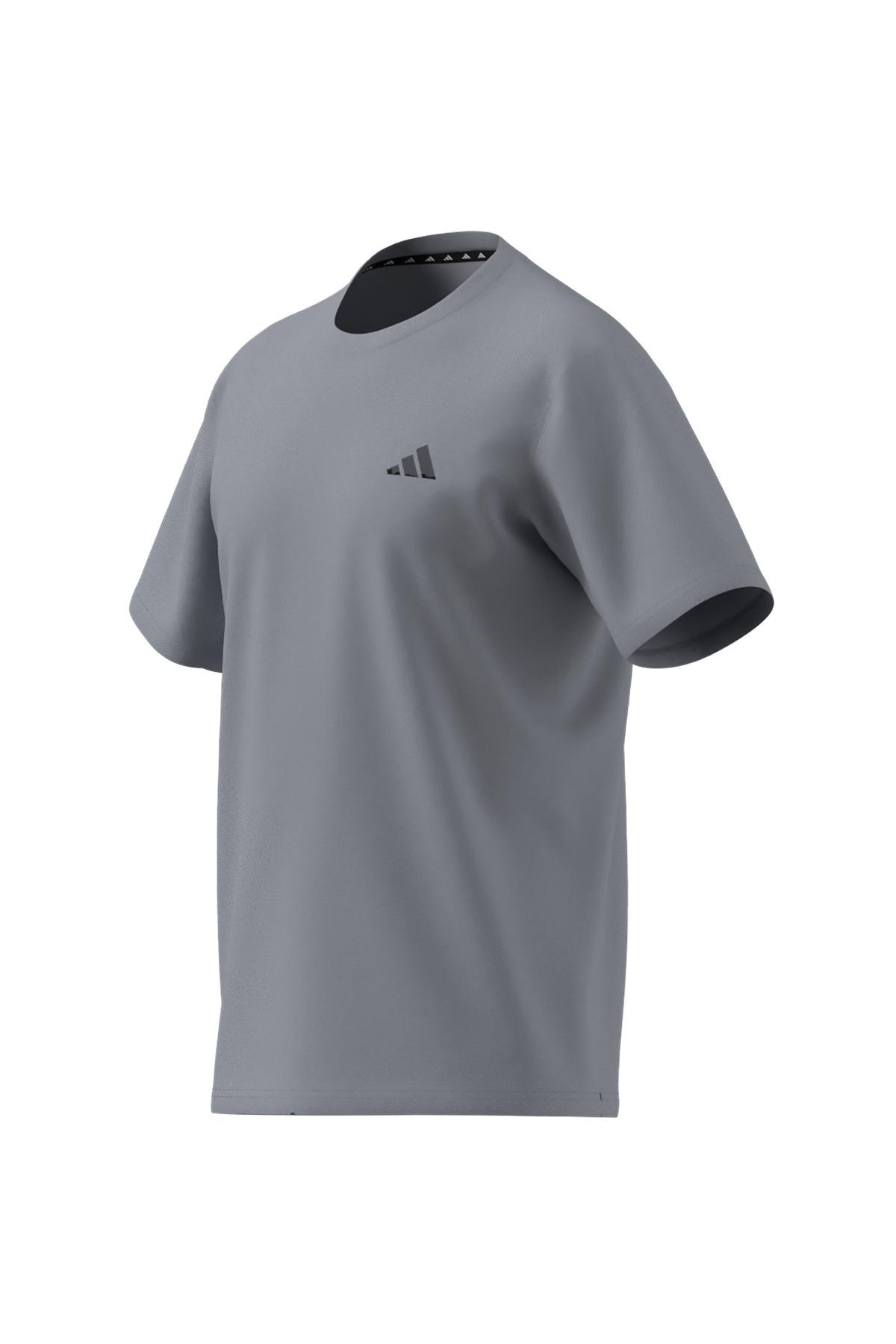 adidas Erkek  Gri  T-shirt TR-ES BASE T JX2725