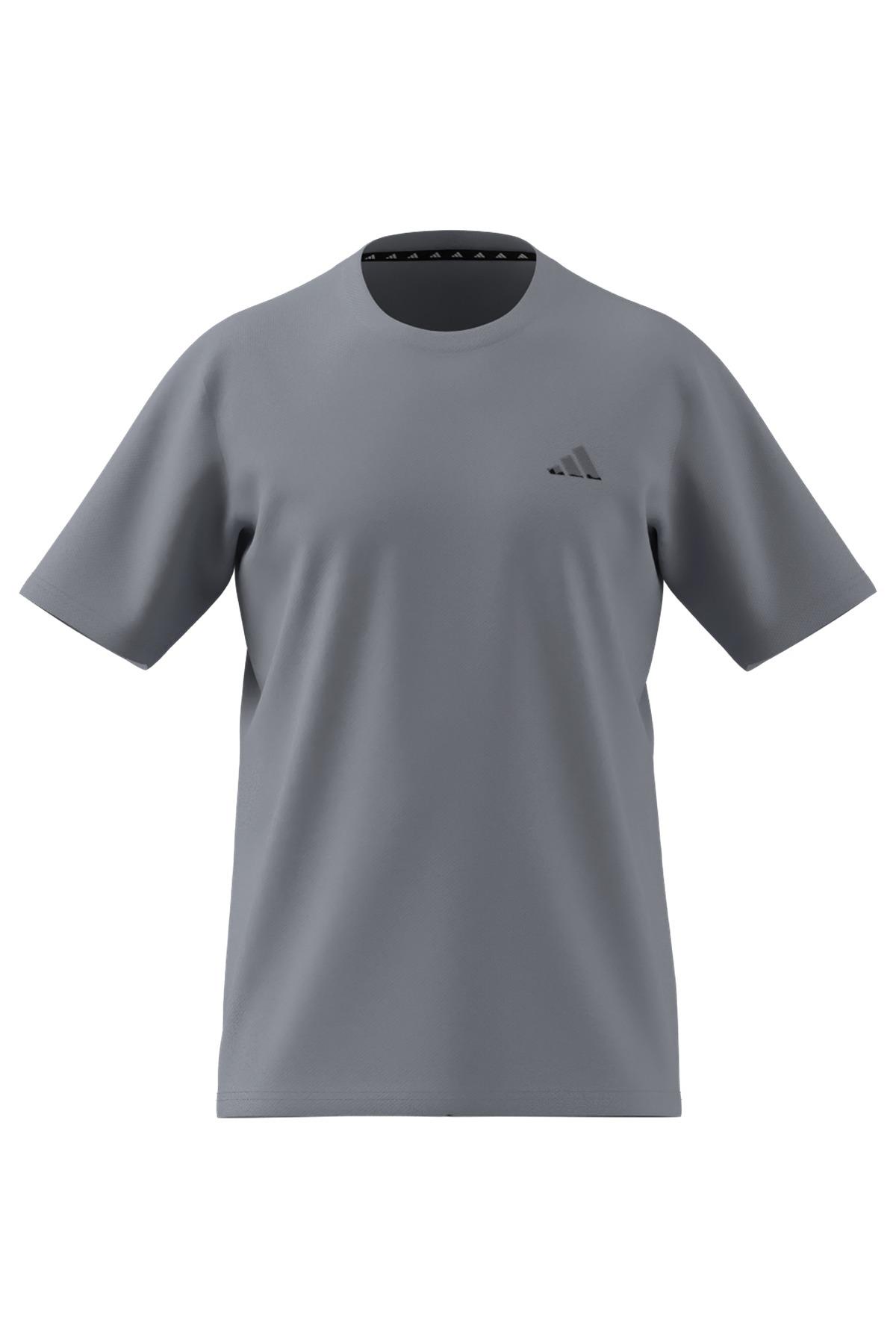 adidas Erkek  Gri  T-shirt TR-ES BASE T JX2725