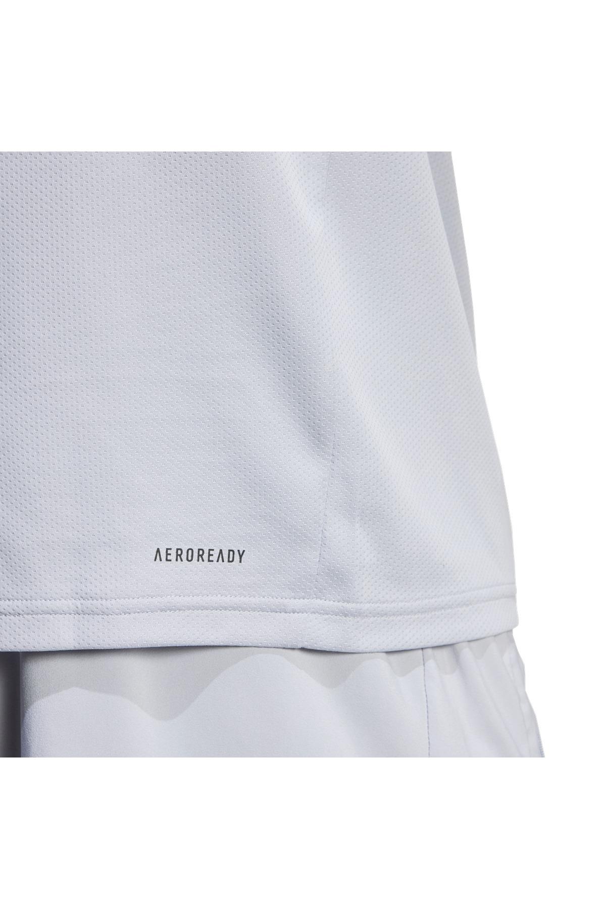 adidas Erkek  Gri  T-shirt TR-ES BASE T JX2725