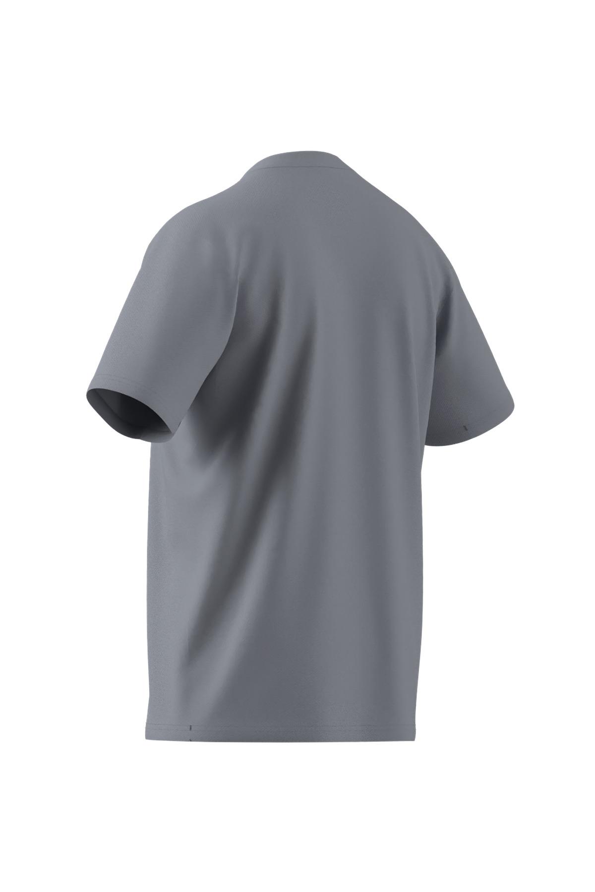 adidas Erkek  Gri  T-shirt TR-ES BASE T JX2725