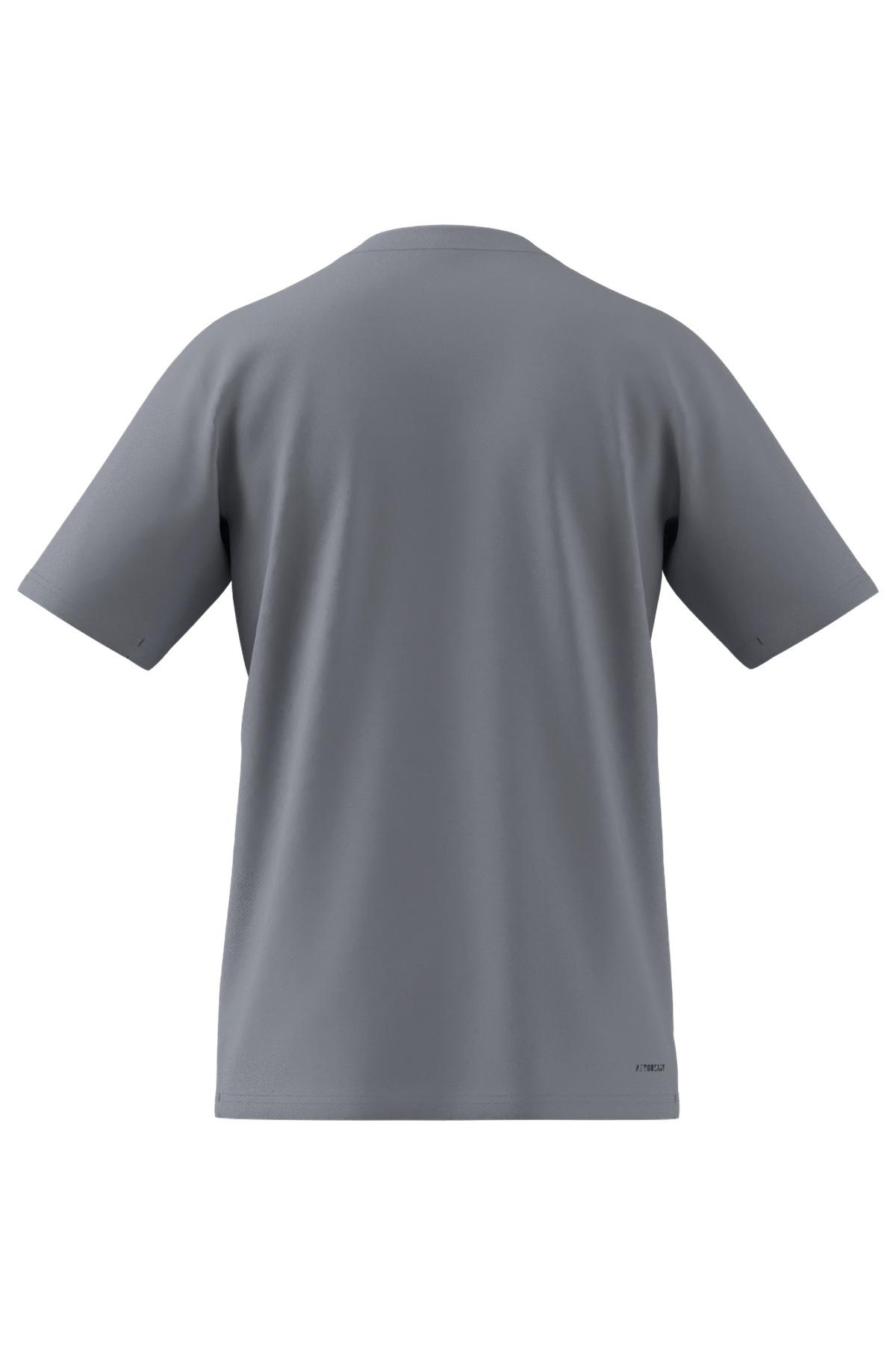 adidas Erkek  Gri  T-shirt TR-ES BASE T JX2725