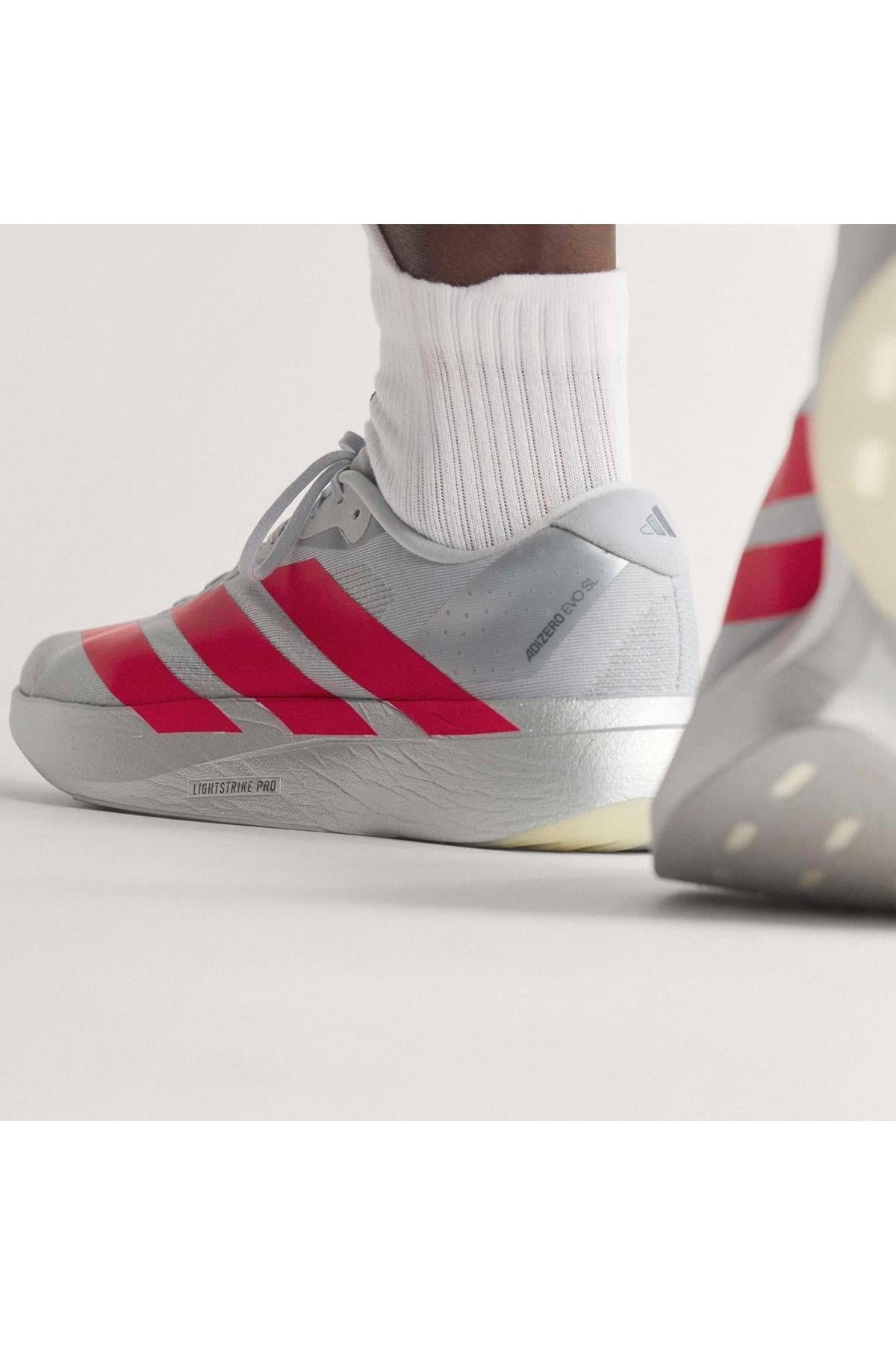 adidas Erkek  Gümüş  Koşu Ayakkabısı adizero Evo SL M KI3381