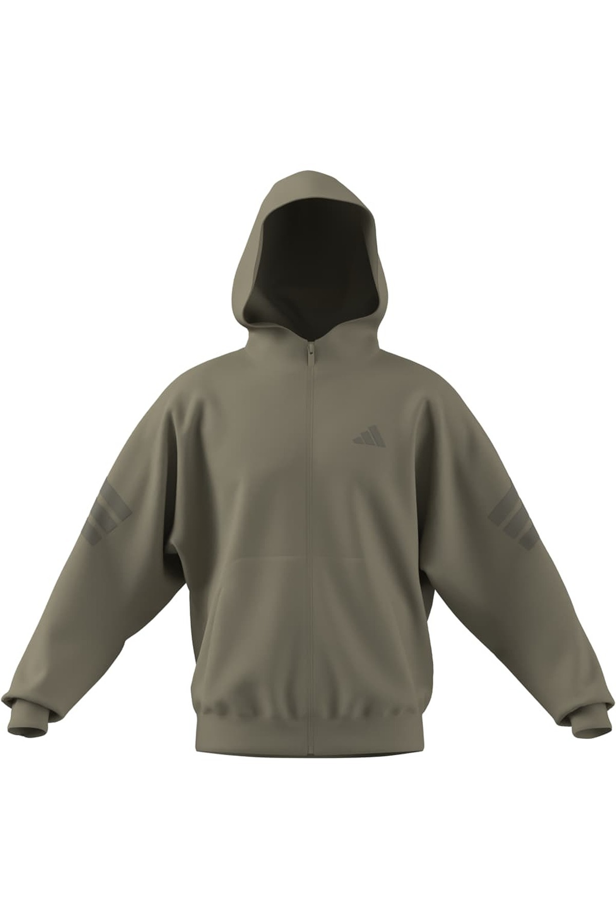 adidas  Erkek Kahverengi  Ceket M FI 3S FZ KD5230